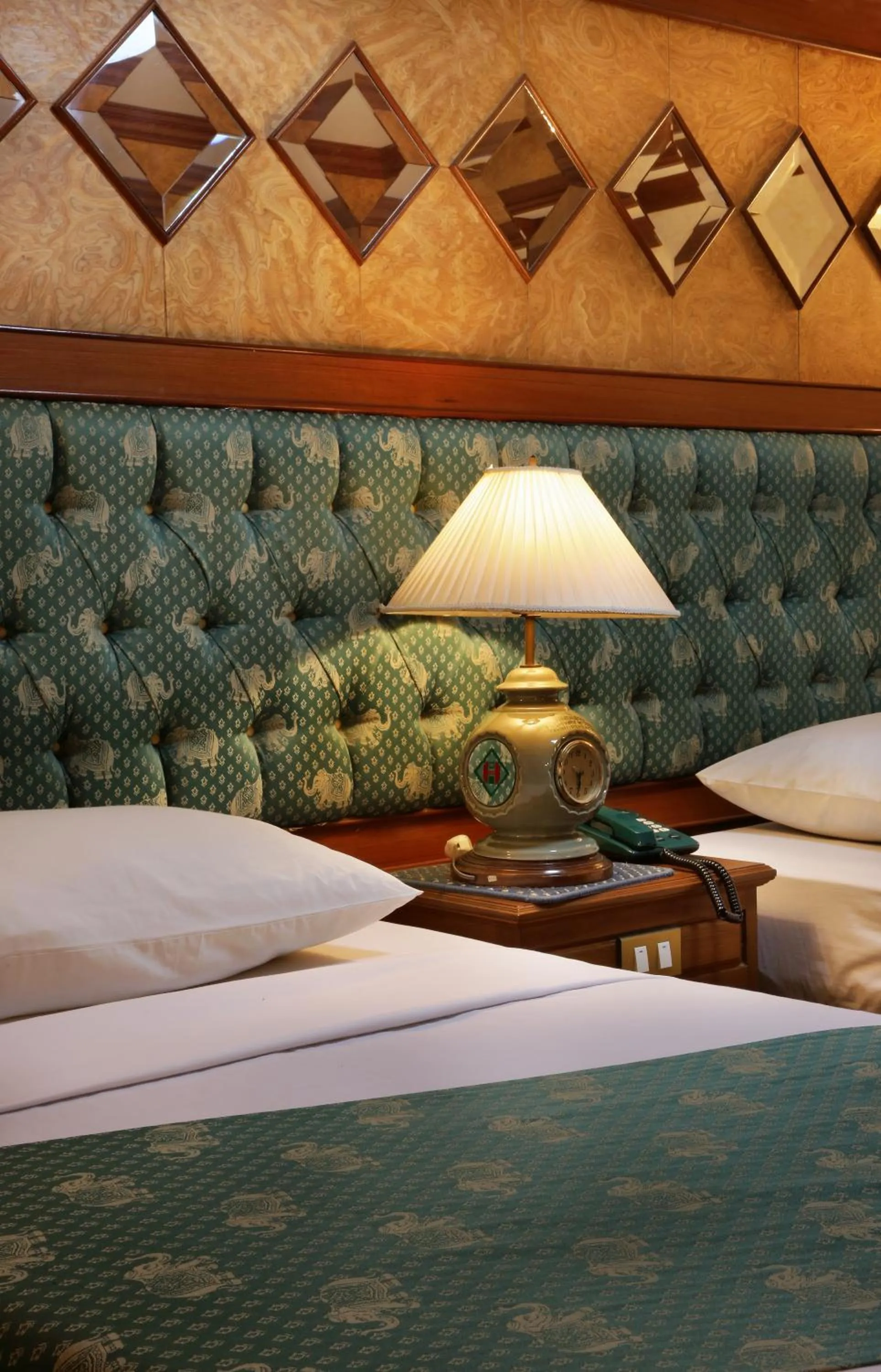 Bed in Highway Hotel