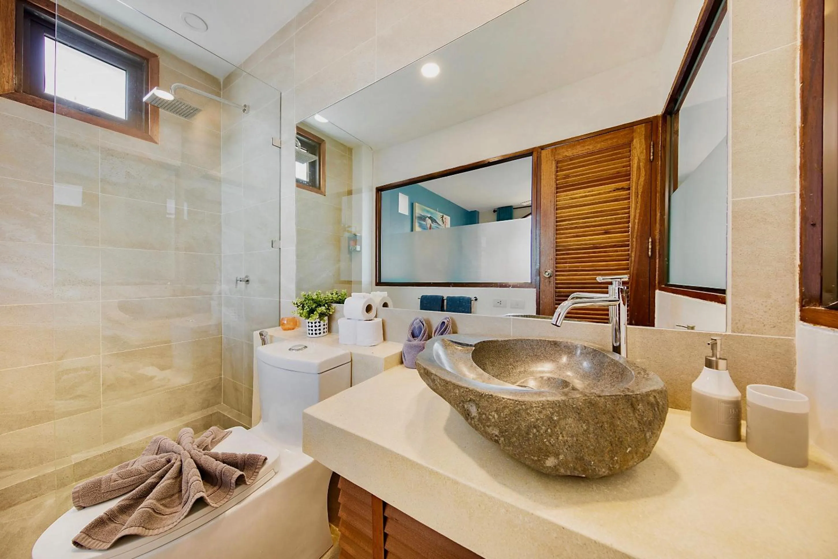 Bathroom in Hacienda Fisherman's Village Koh Samui