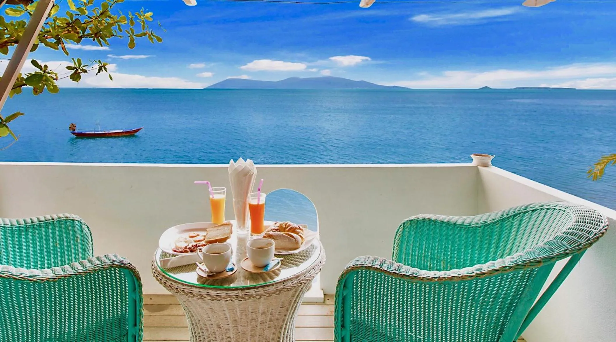 Balcony/Terrace in Hacienda Fisherman's Village Koh Samui