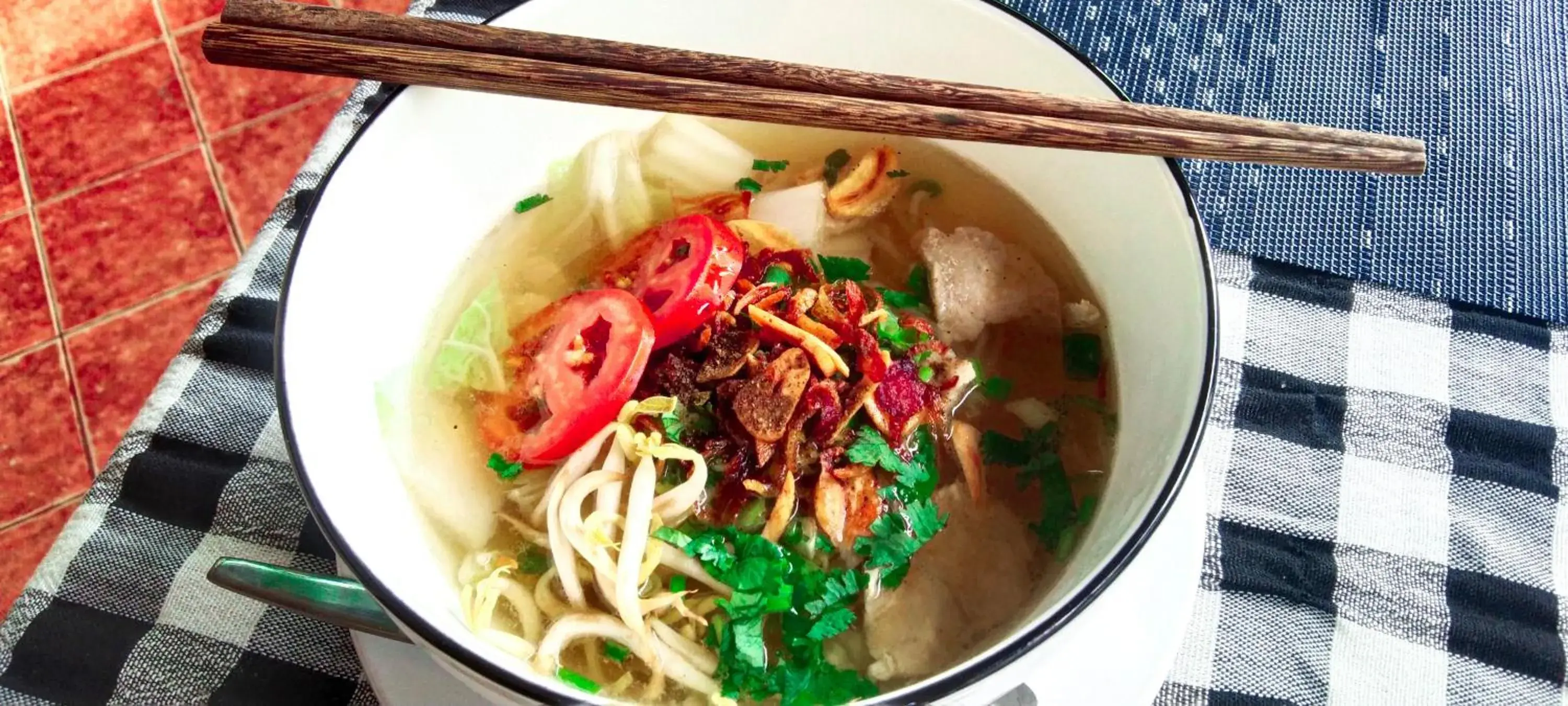 Food in Ban Lakkham River View Food in Ban Lakkham River View