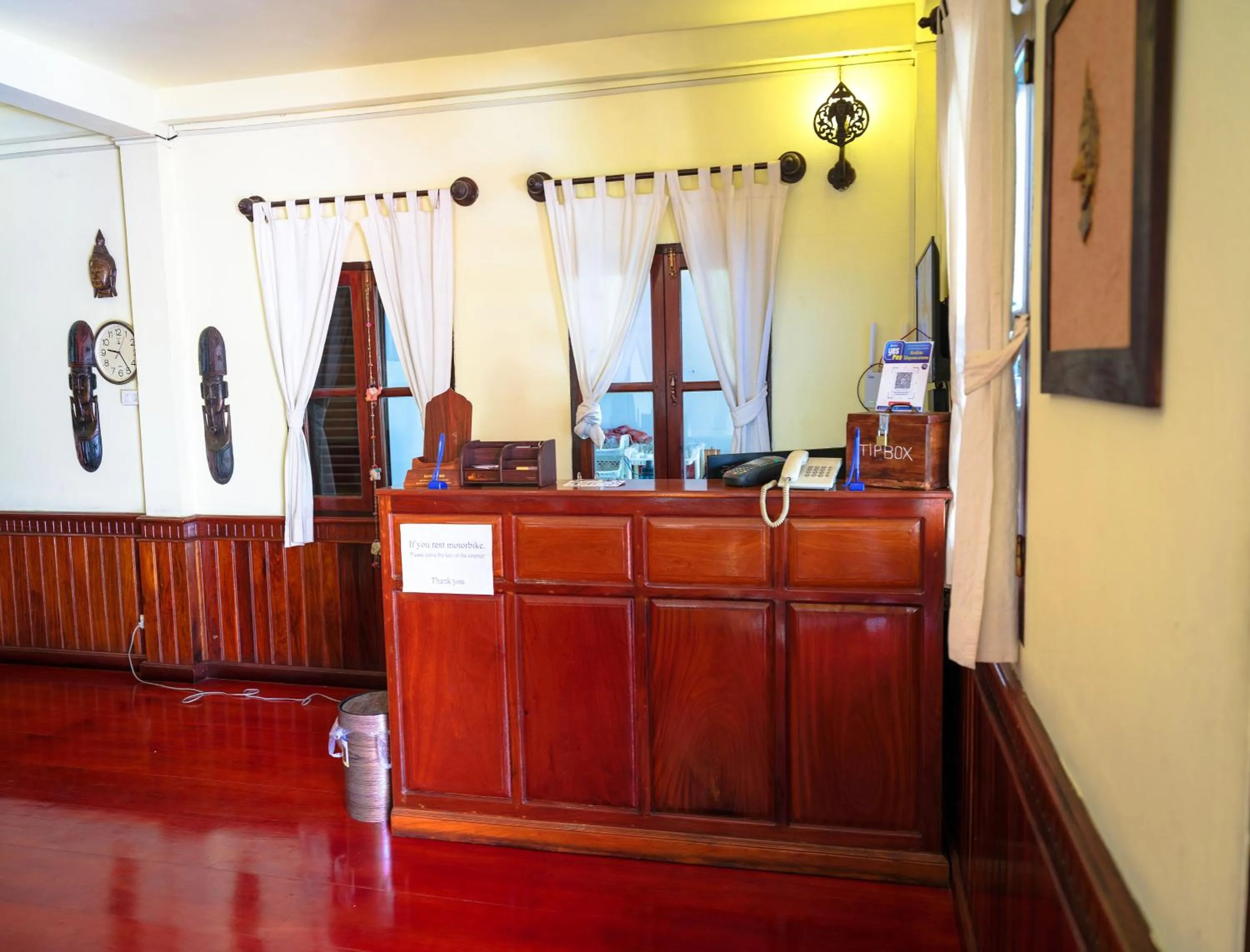 Lobby or reception in Ban Lakkham River View