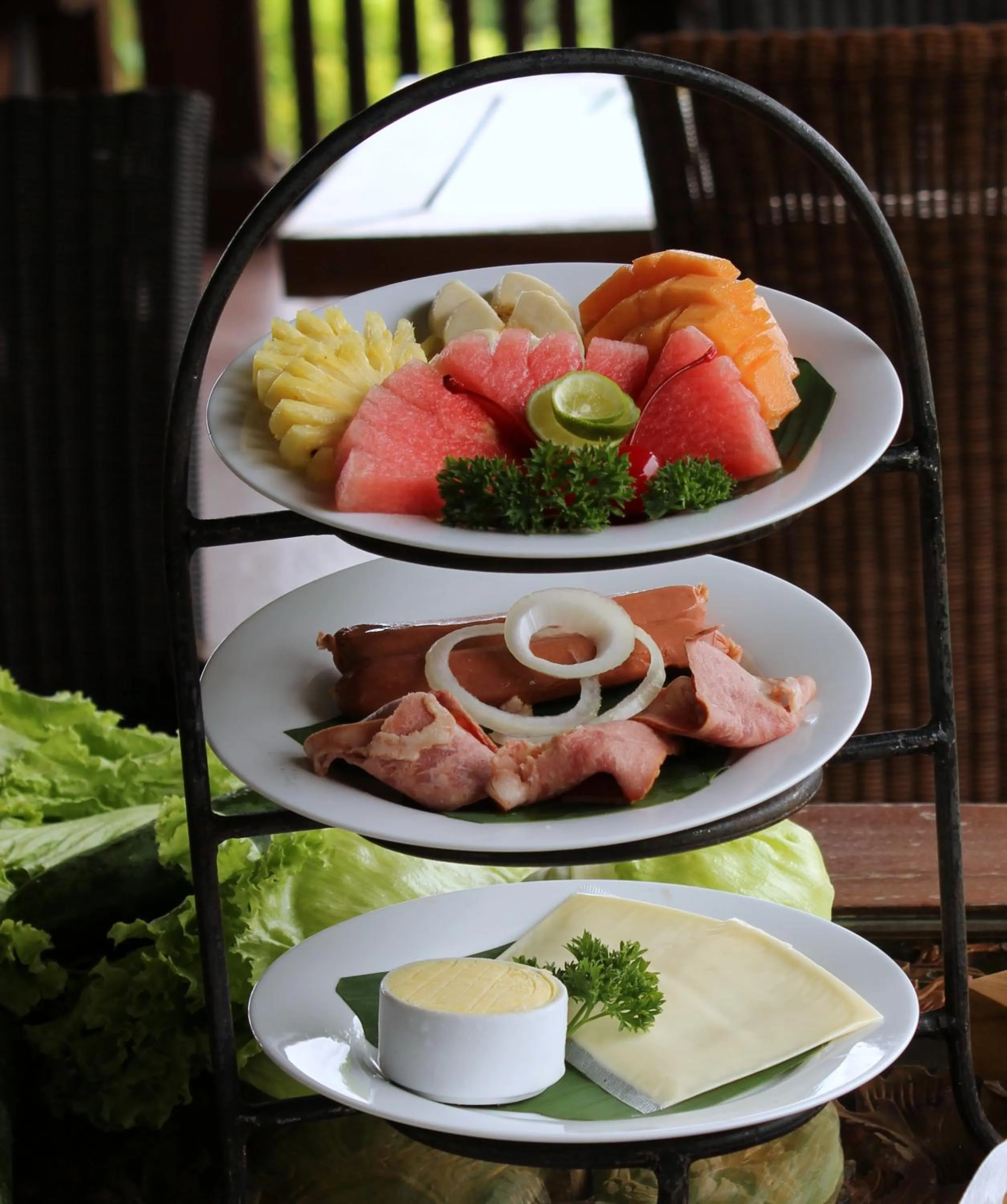 Breakfast in Shanti Natural Panorama View Hotel