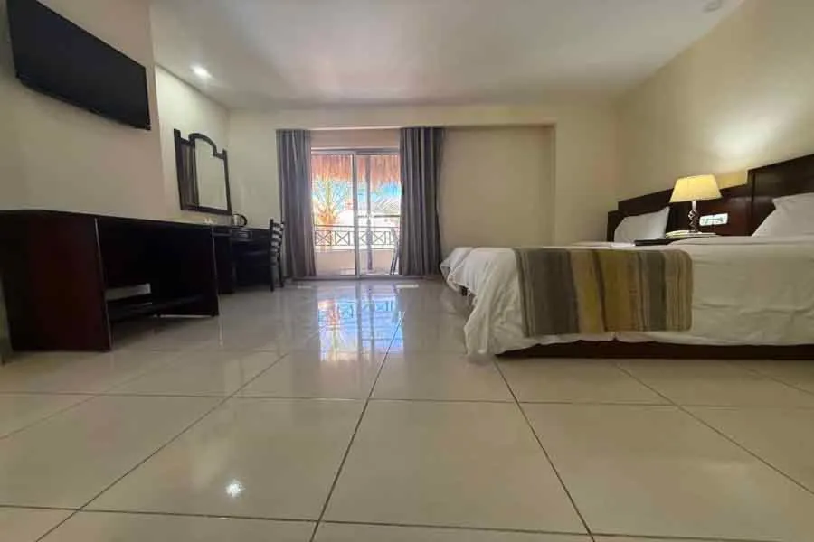 Bed in Naama Inn Hotel