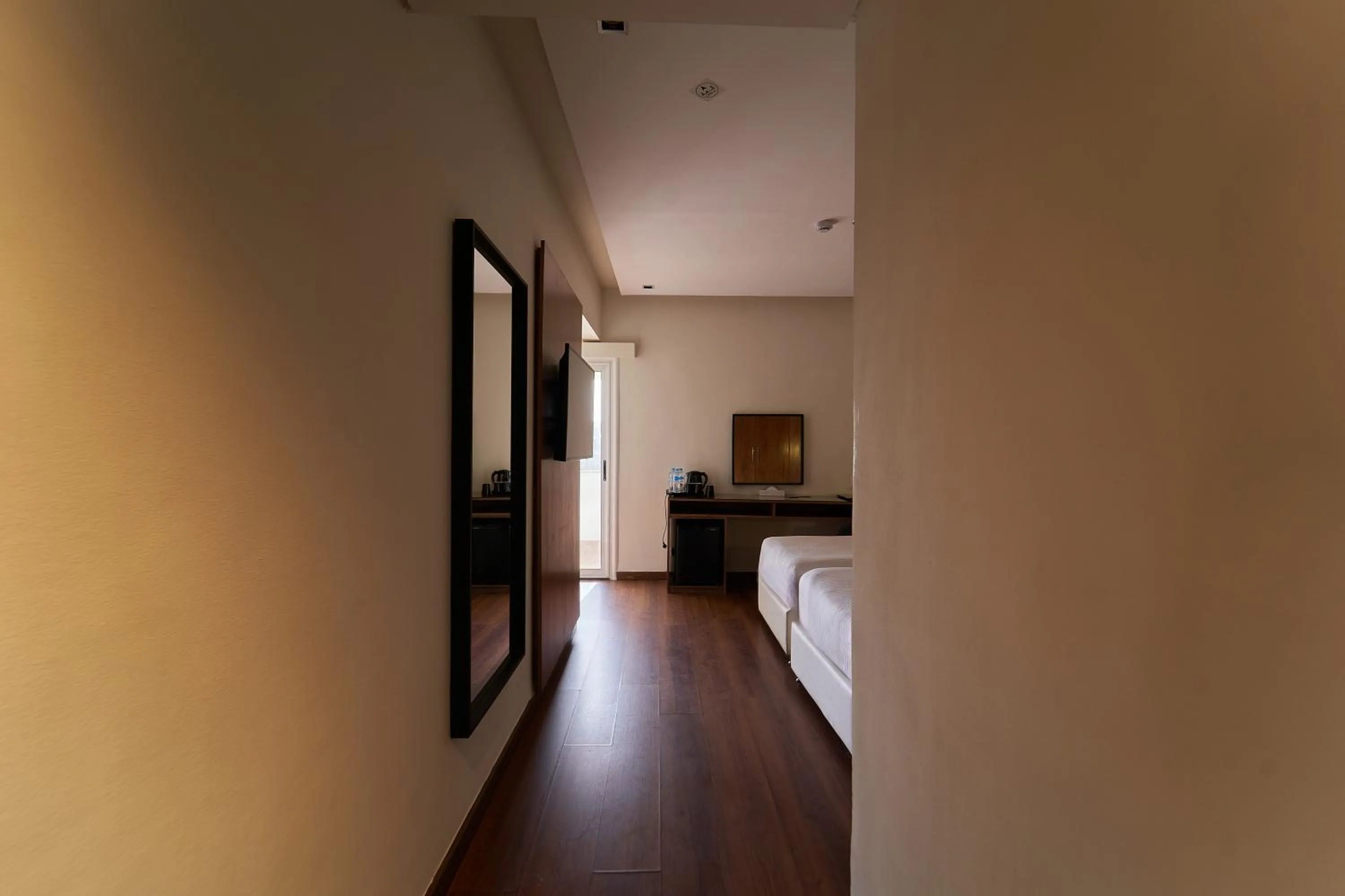 Bed in The President Hotel Cairo