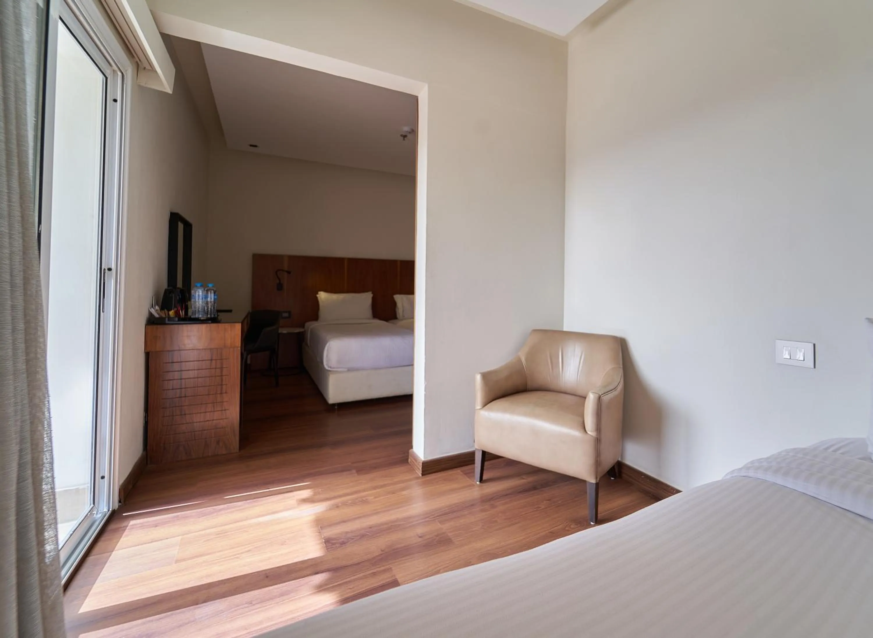 Bed in The President Hotel Cairo