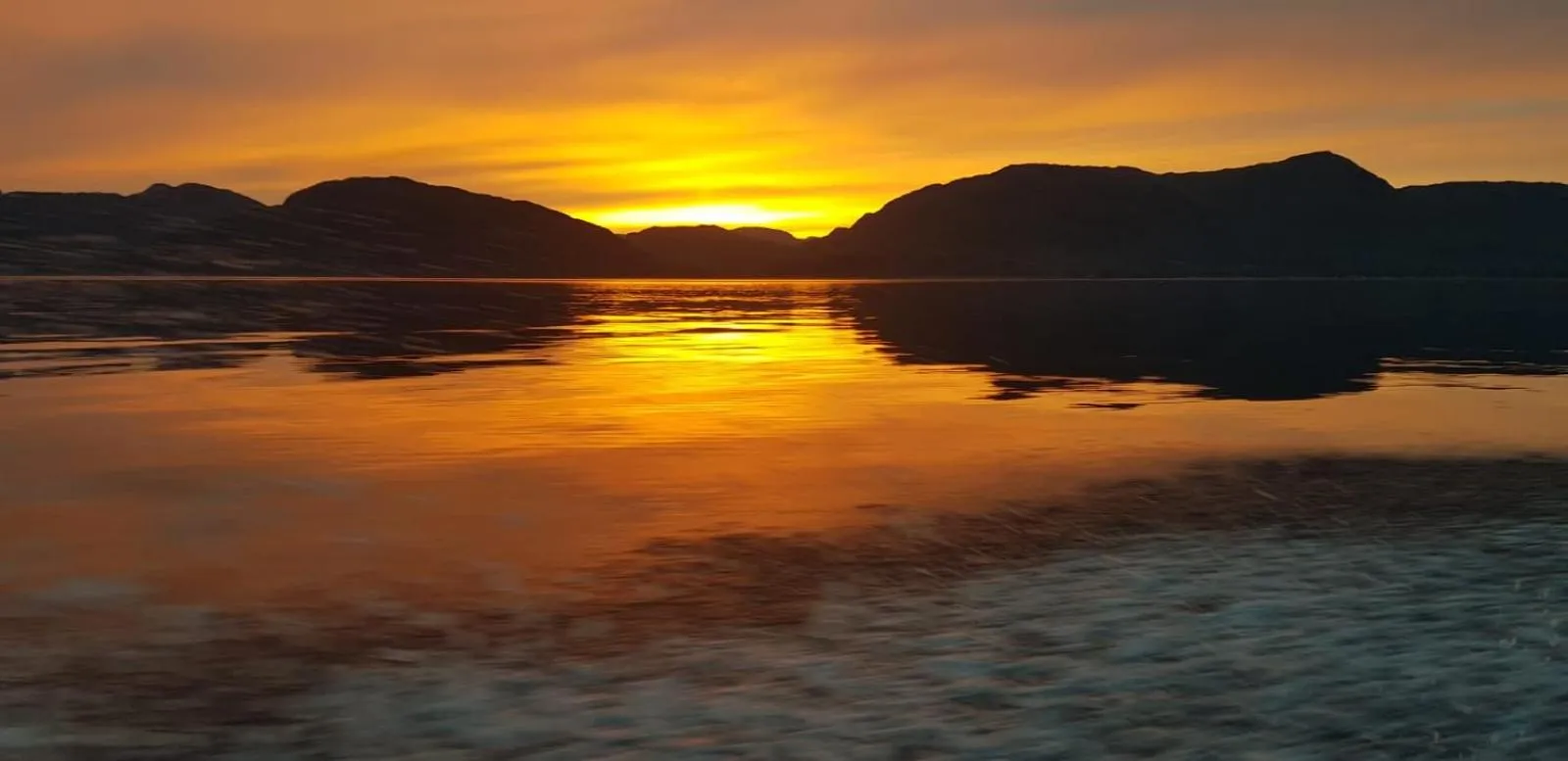 Sunset in Highland Croft B&B