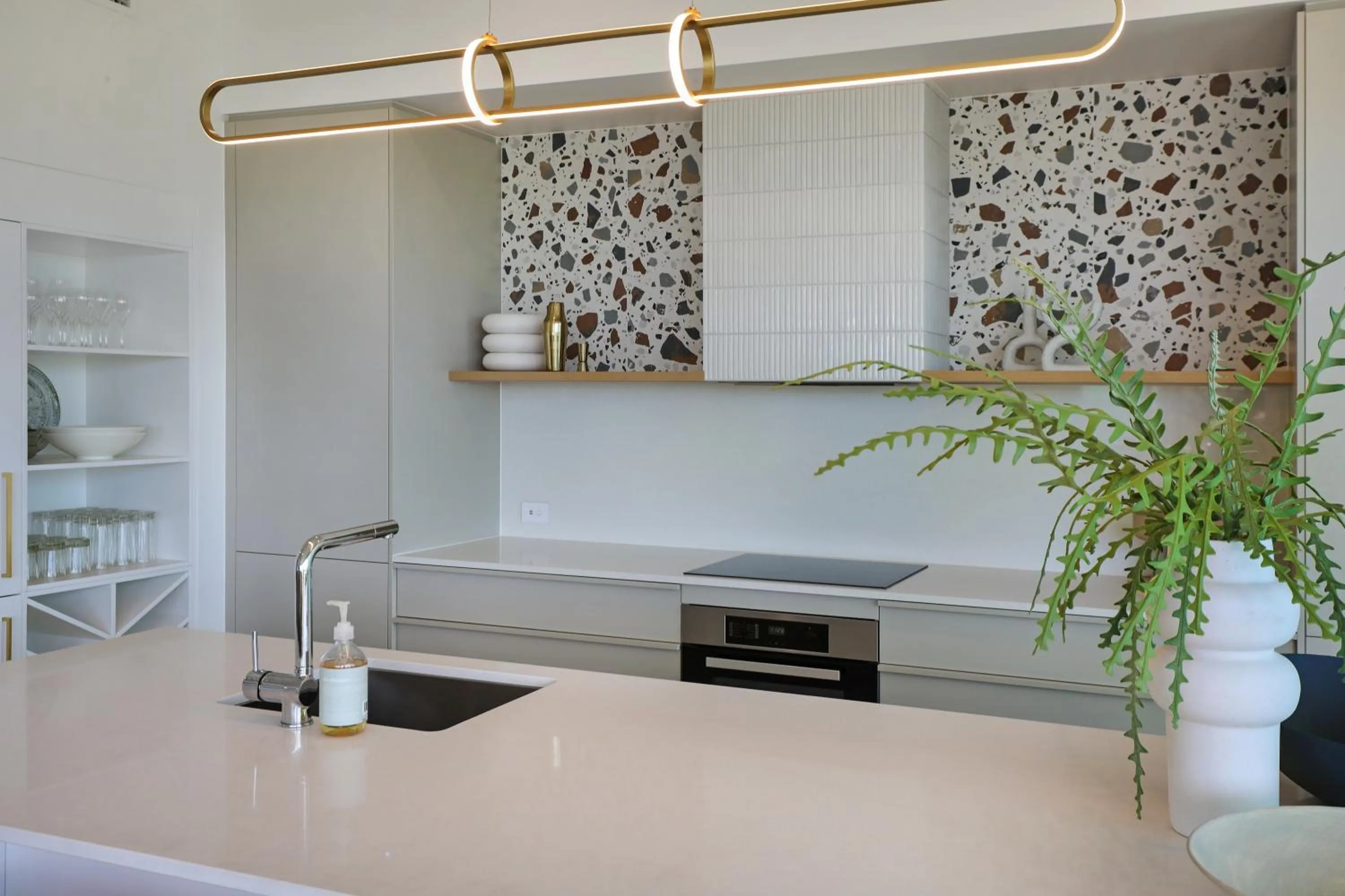 Kitchen or kitchenette in Element on Coolum Beachfront Sunshine Coast