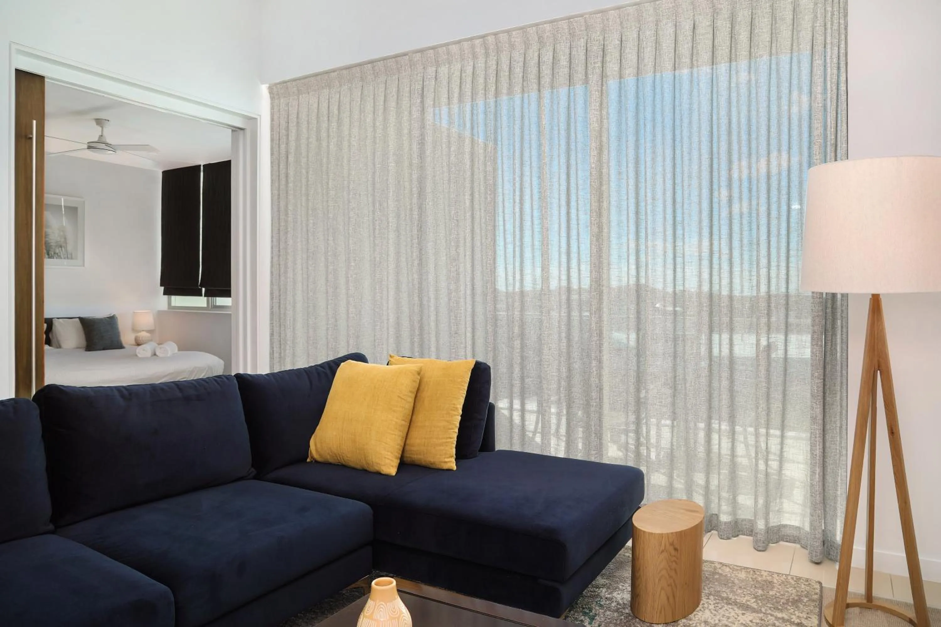 Living room in Element on Coolum Beachfront Sunshine Coast