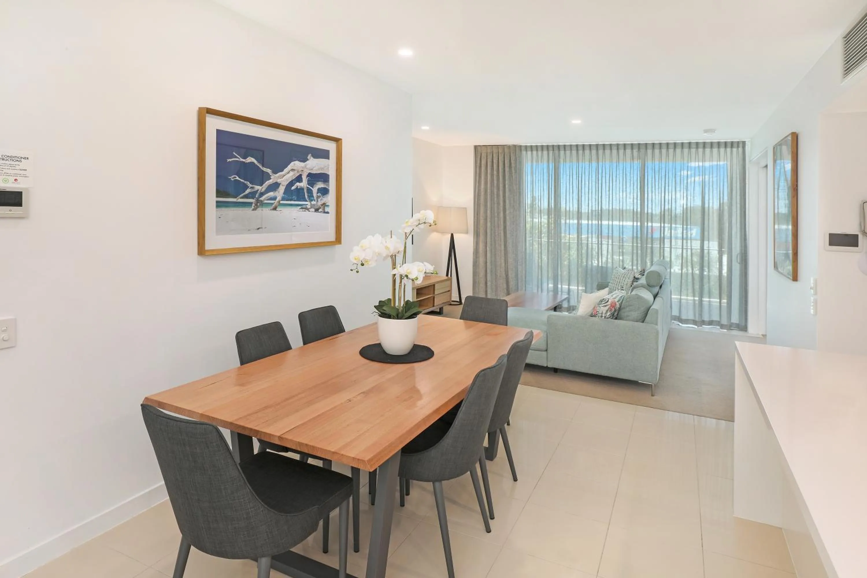 Living room in Element on Coolum Beachfront Sunshine Coast