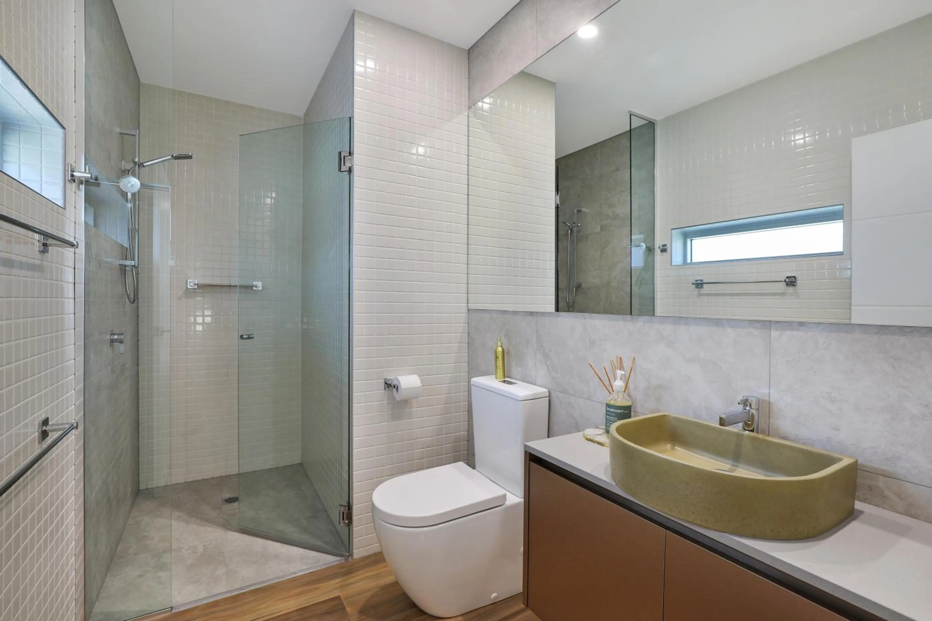 Shower in Element on Coolum Beachfront Sunshine Coast