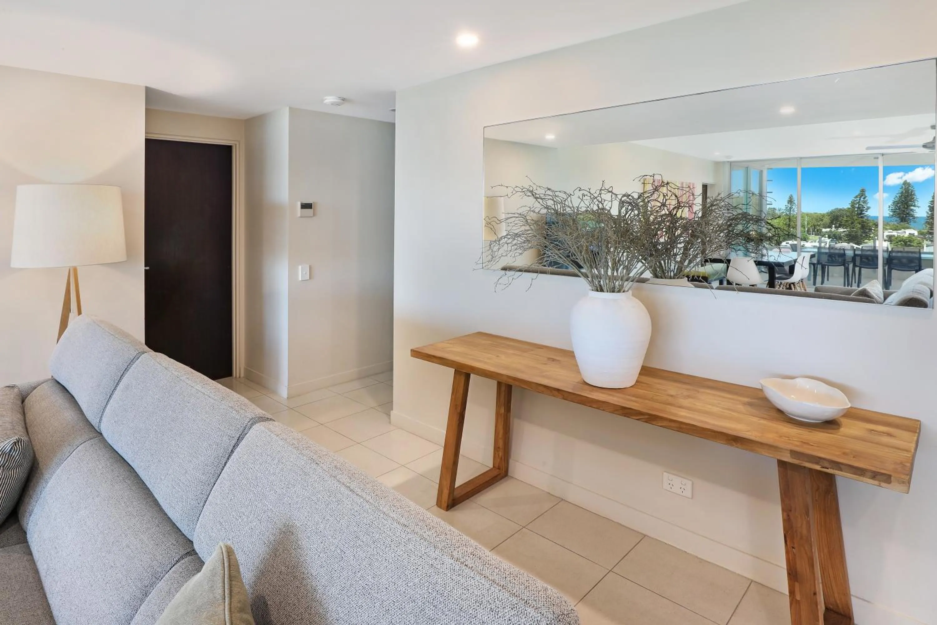 Living room in Element on Coolum Beachfront Sunshine Coast