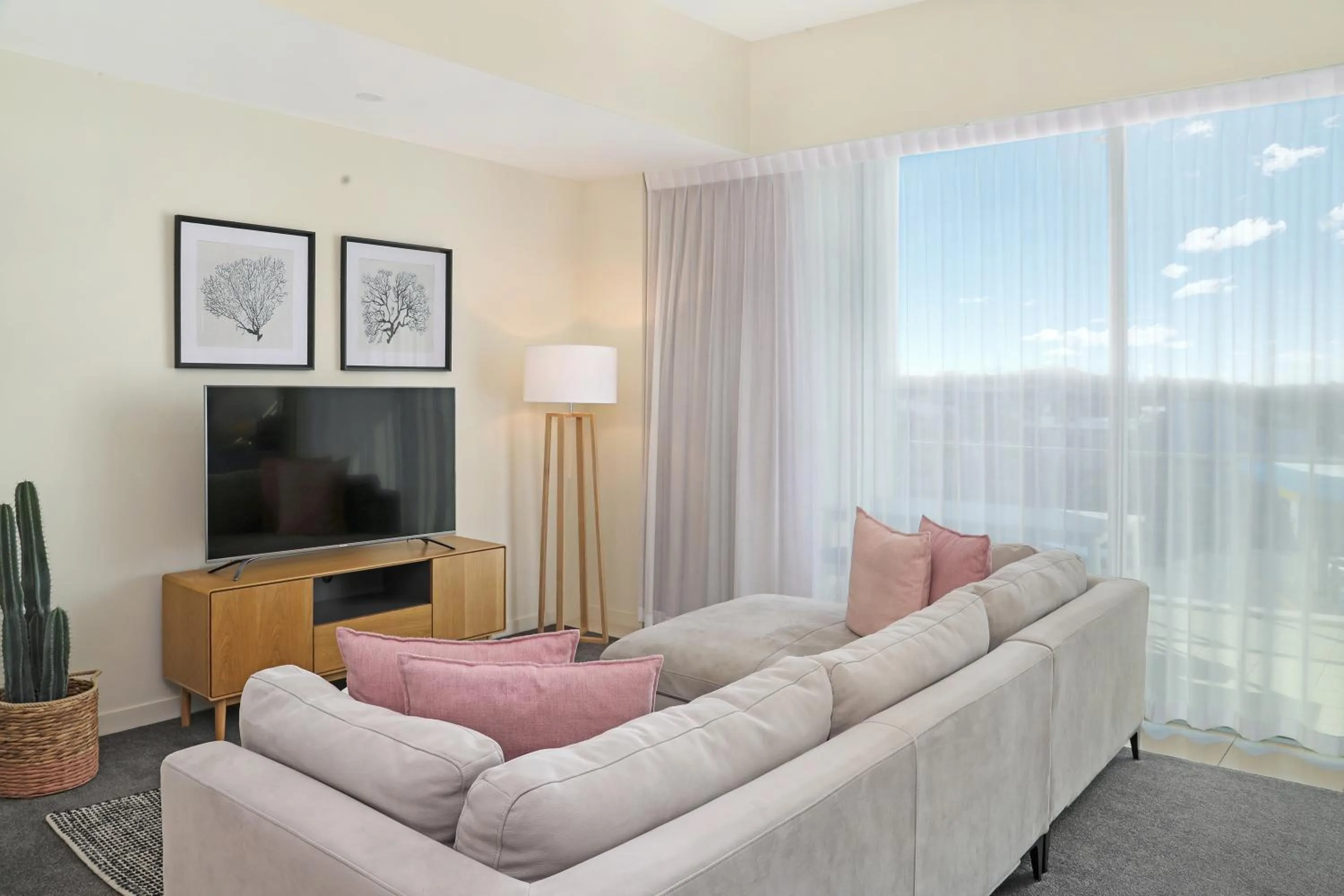 Communal lounge/ TV room in Element on Coolum Beachfront Sunshine Coast