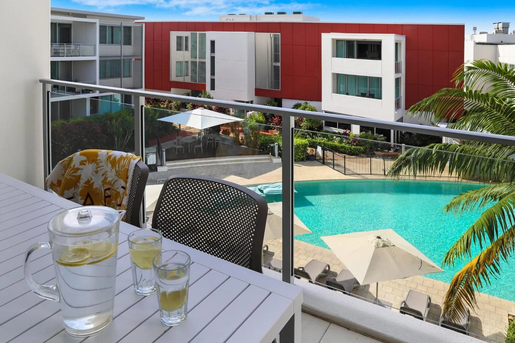 Balcony/Terrace in Element on Coolum Beachfront Sunshine Coast