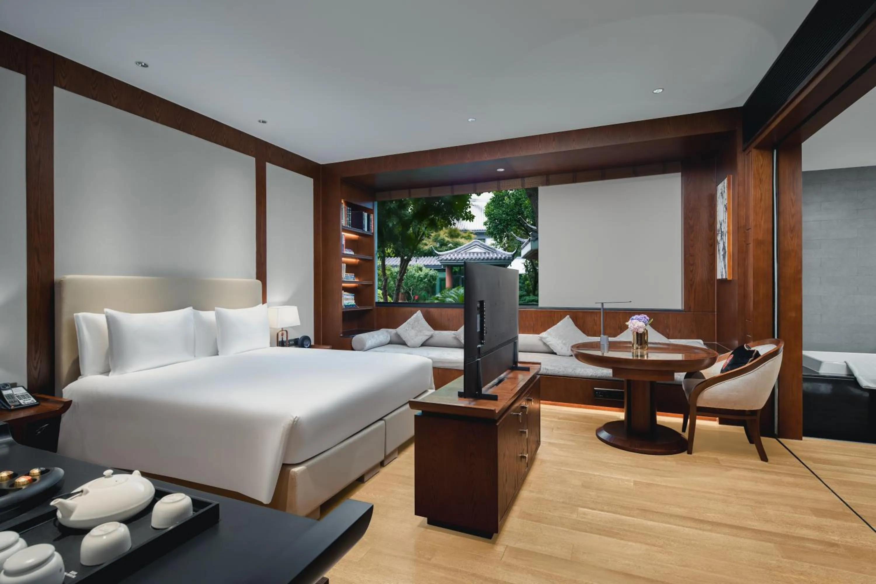 Bed in Tonino Lamborghini Hotel Suzhou