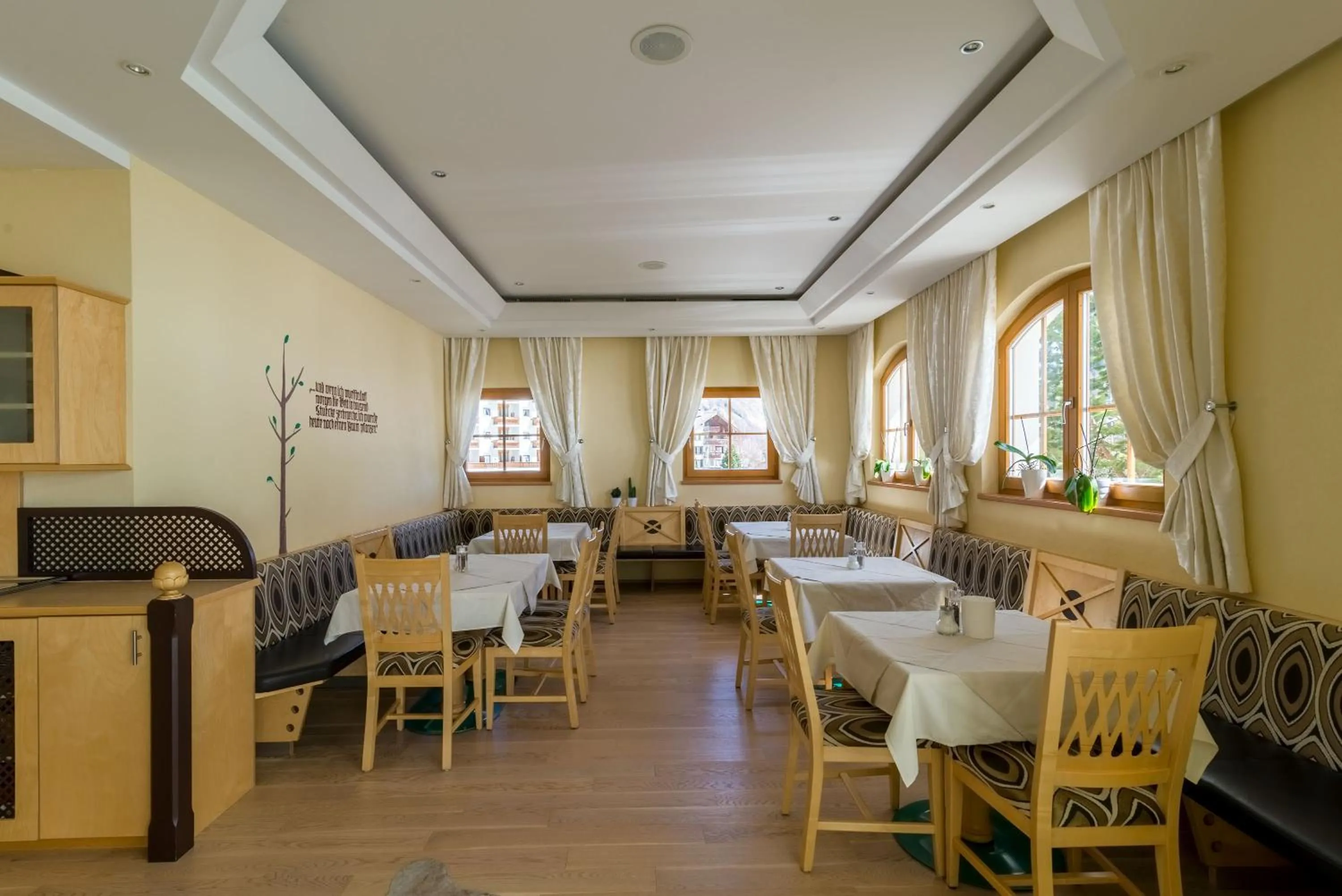 Decorative detail in Hotel Garni Chasa Nova