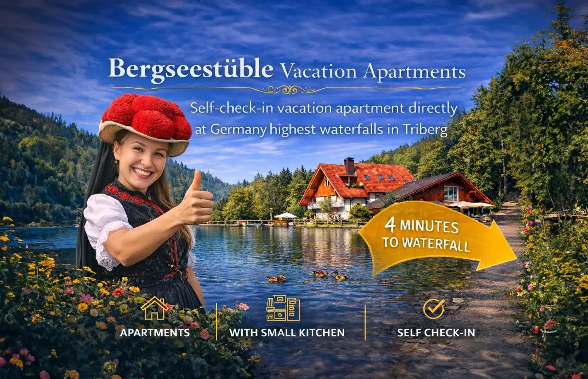 Self-check-in Ferienwohnungen & Apartments am Bergsee Self-check-in Ferienwohnungen & Apartments am Bergsee