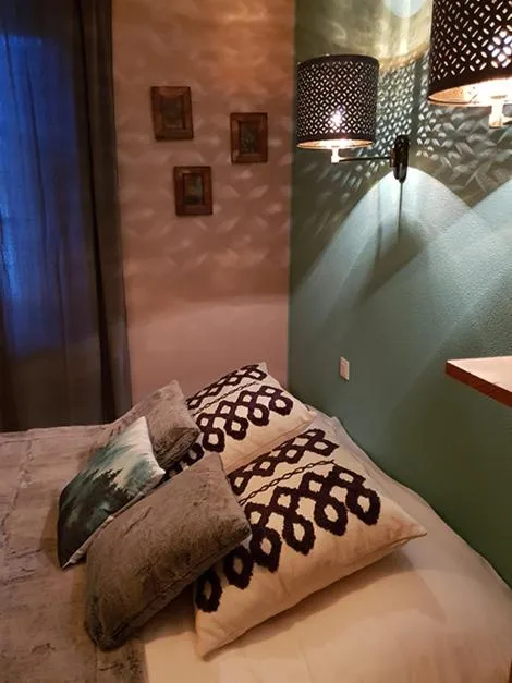 Bedroom, Bed in Lodge Hotel Les Rousses