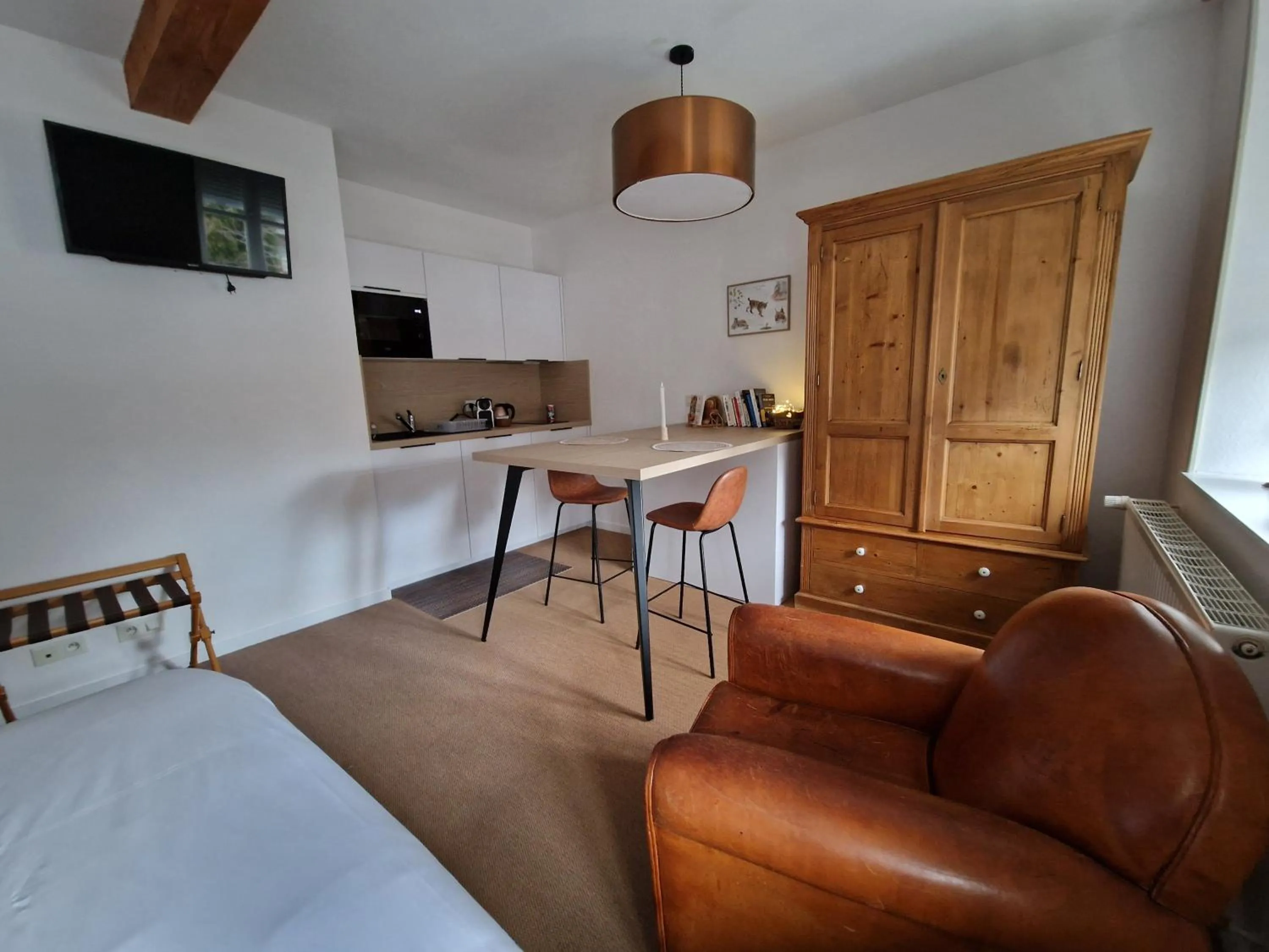 Bed in Lodge Hotel Les Rousses