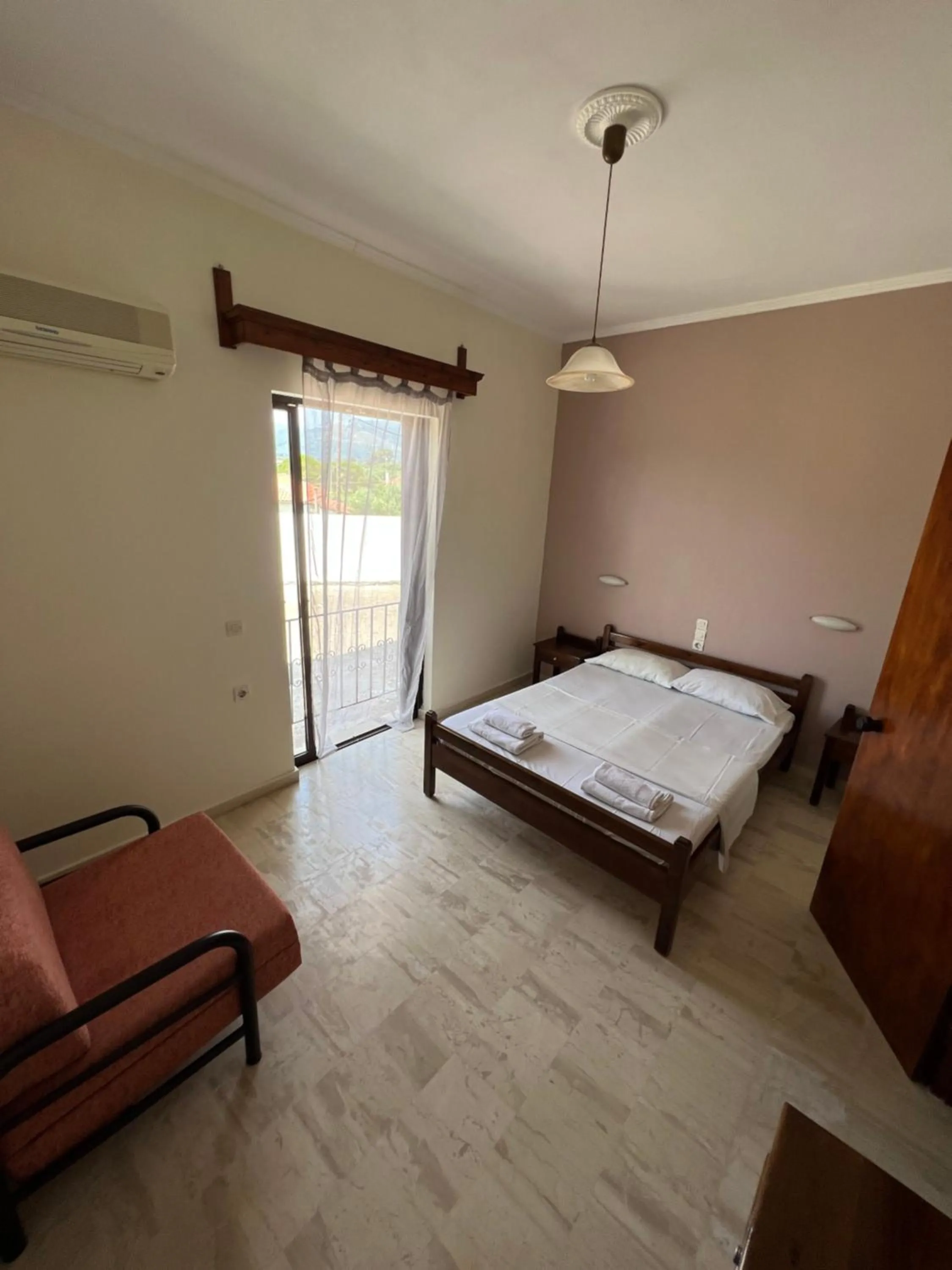 Bed in Prokopis Studios