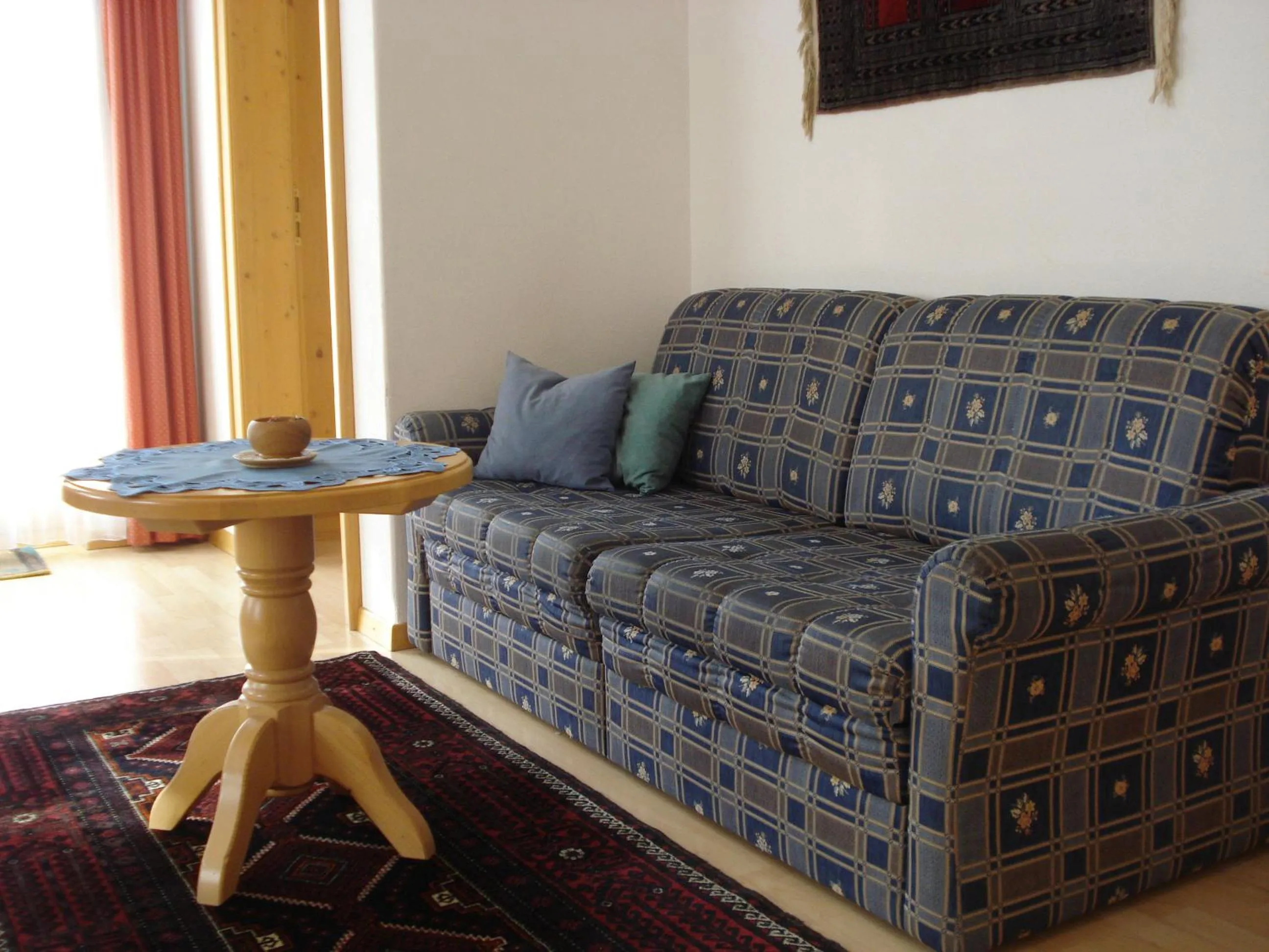 Seating area in Chasa Valetta