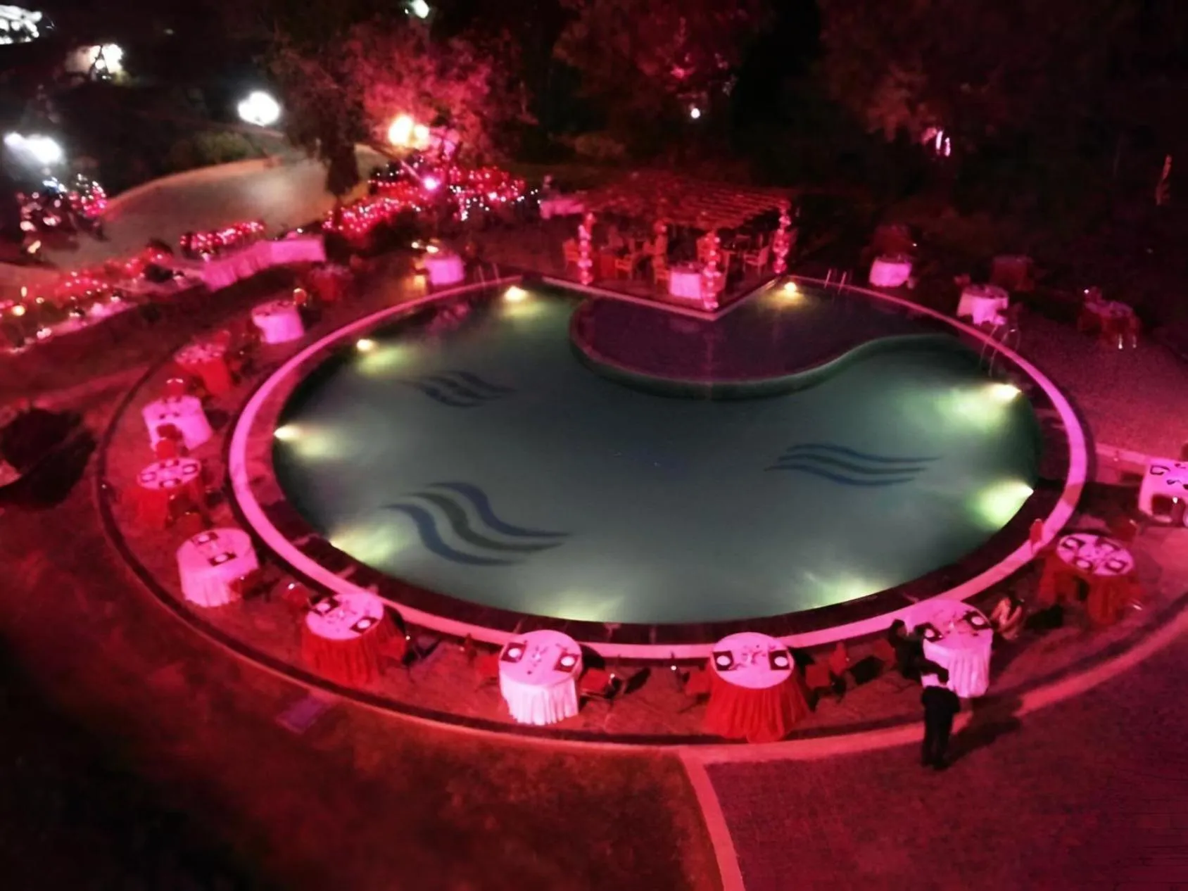 Swimming pool in Top3 Lords Resort Bhavnagar