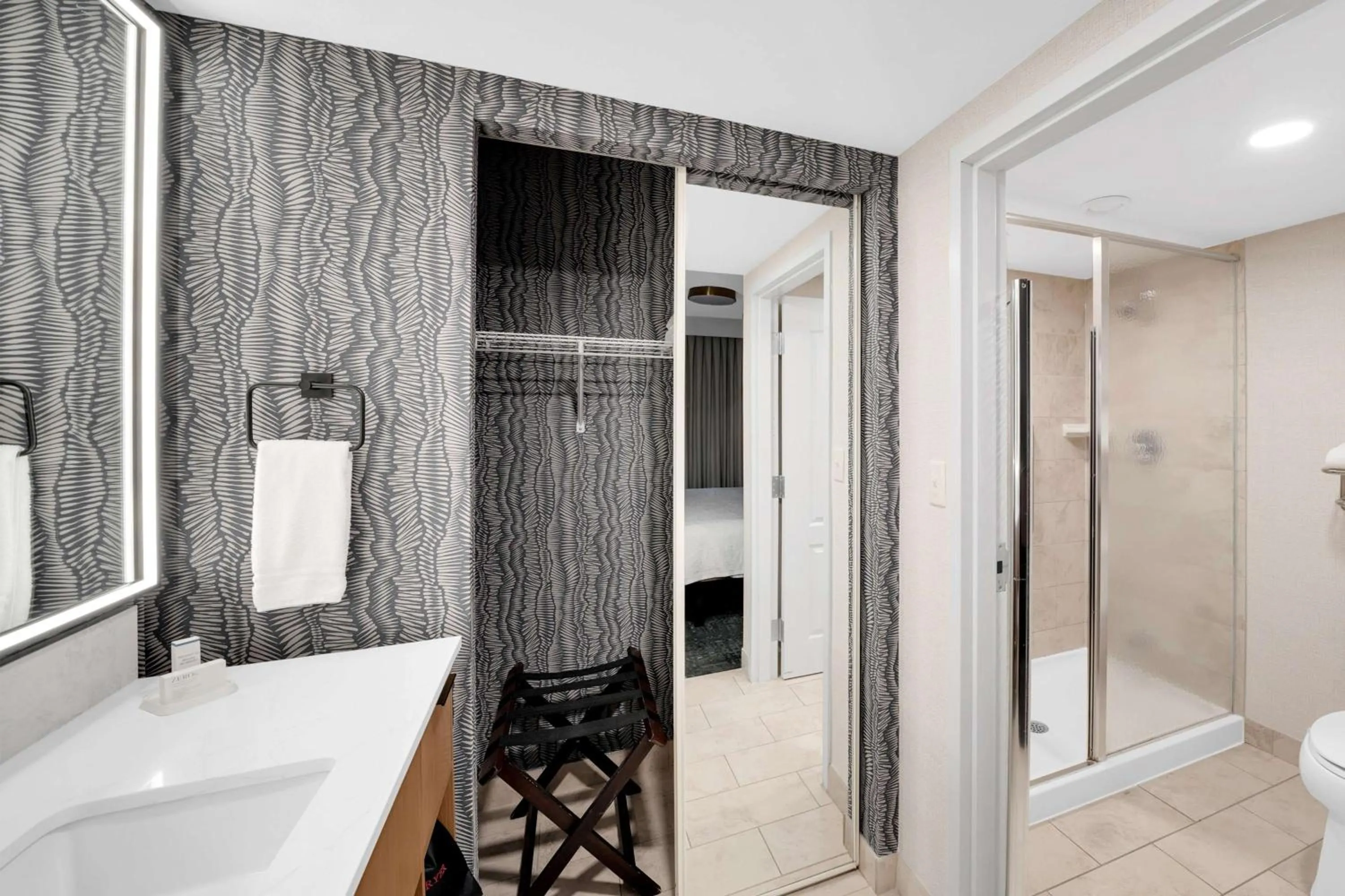 Bathroom in Homewood Suites by Hilton Toronto-Markham