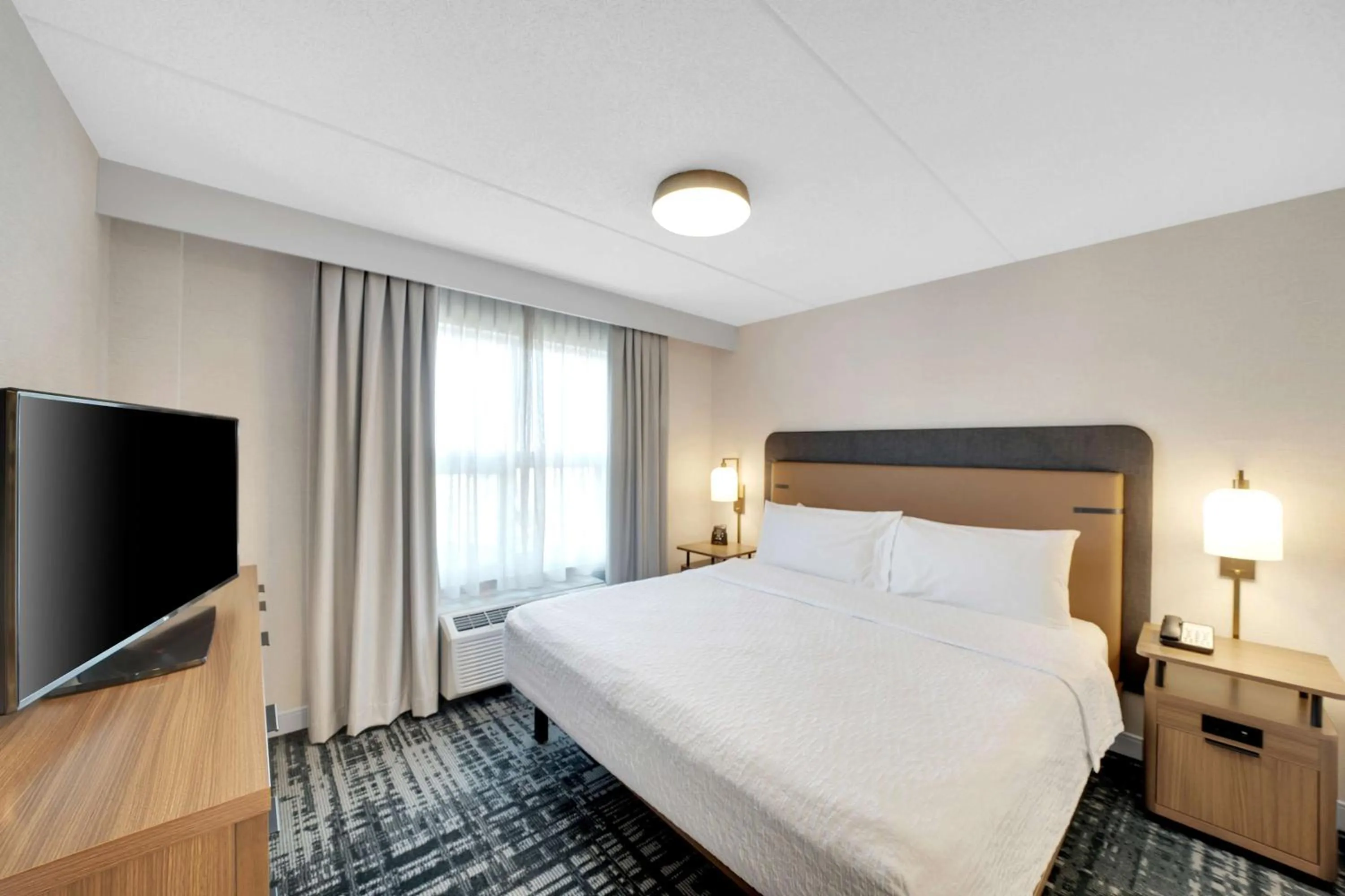 Bed in Homewood Suites by Hilton Toronto-Markham