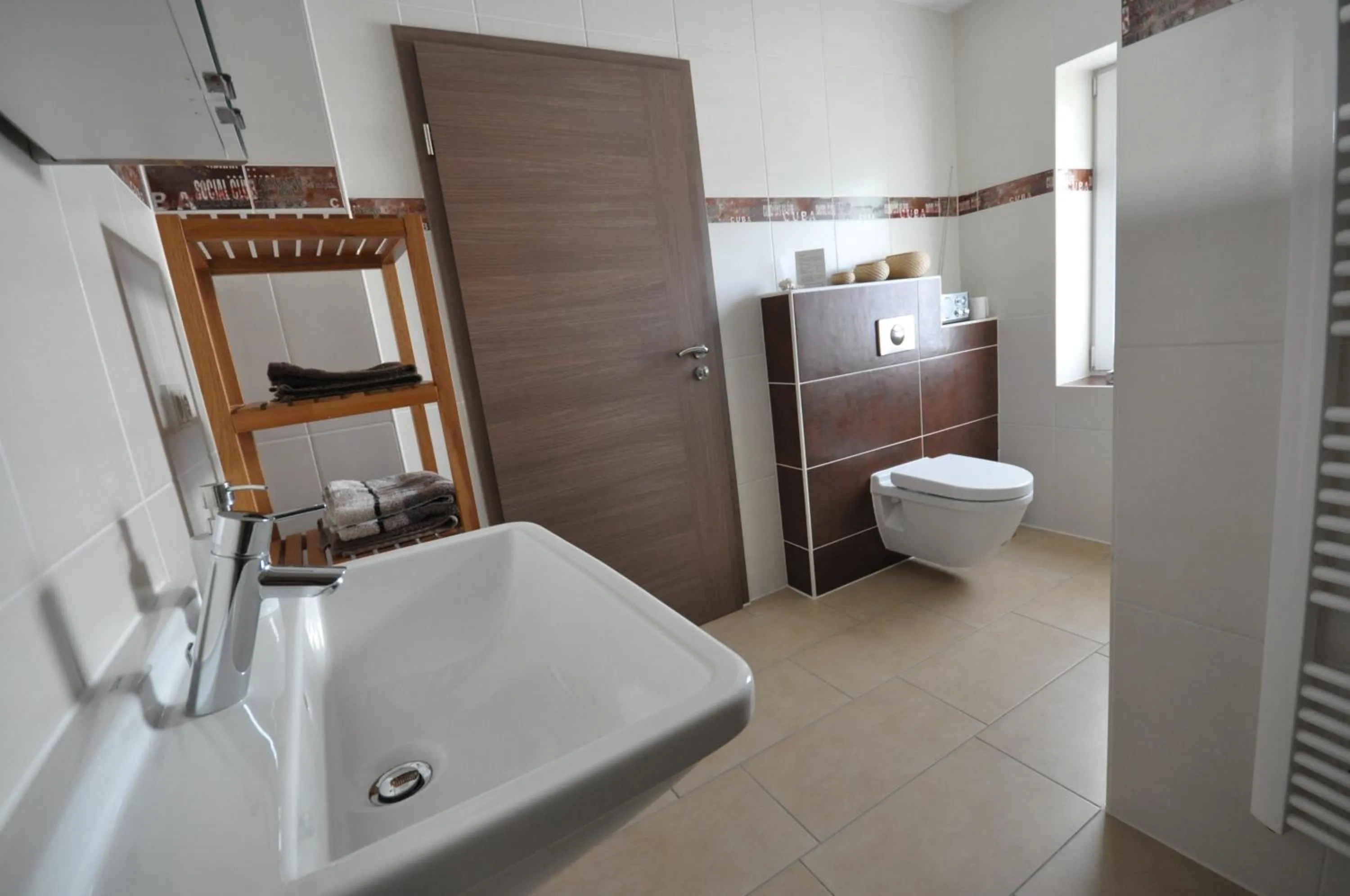 Shower in Landhaus Warndtwald Dependance