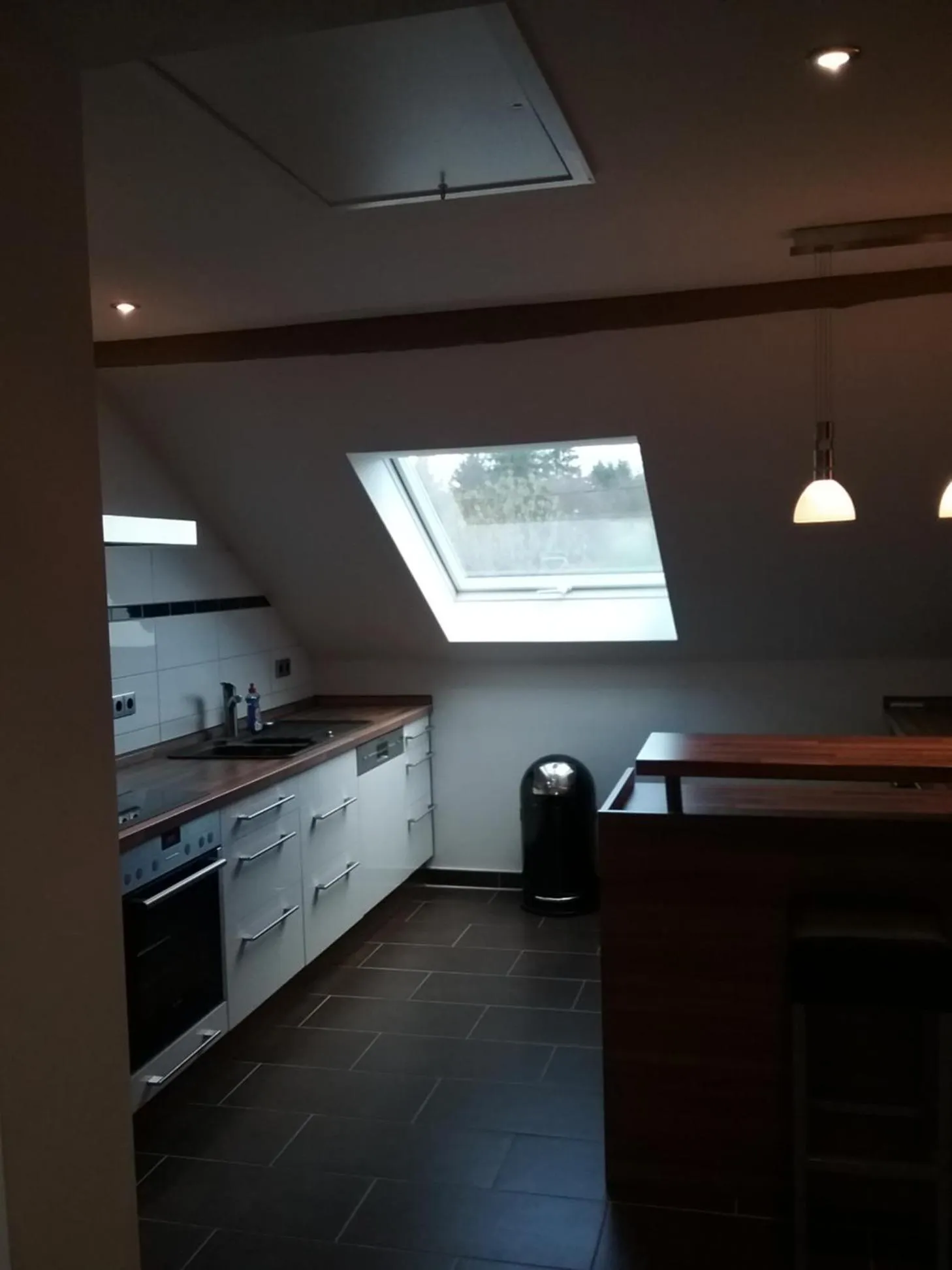 Kitchen or kitchenette in Landhaus Warndtwald Dependance