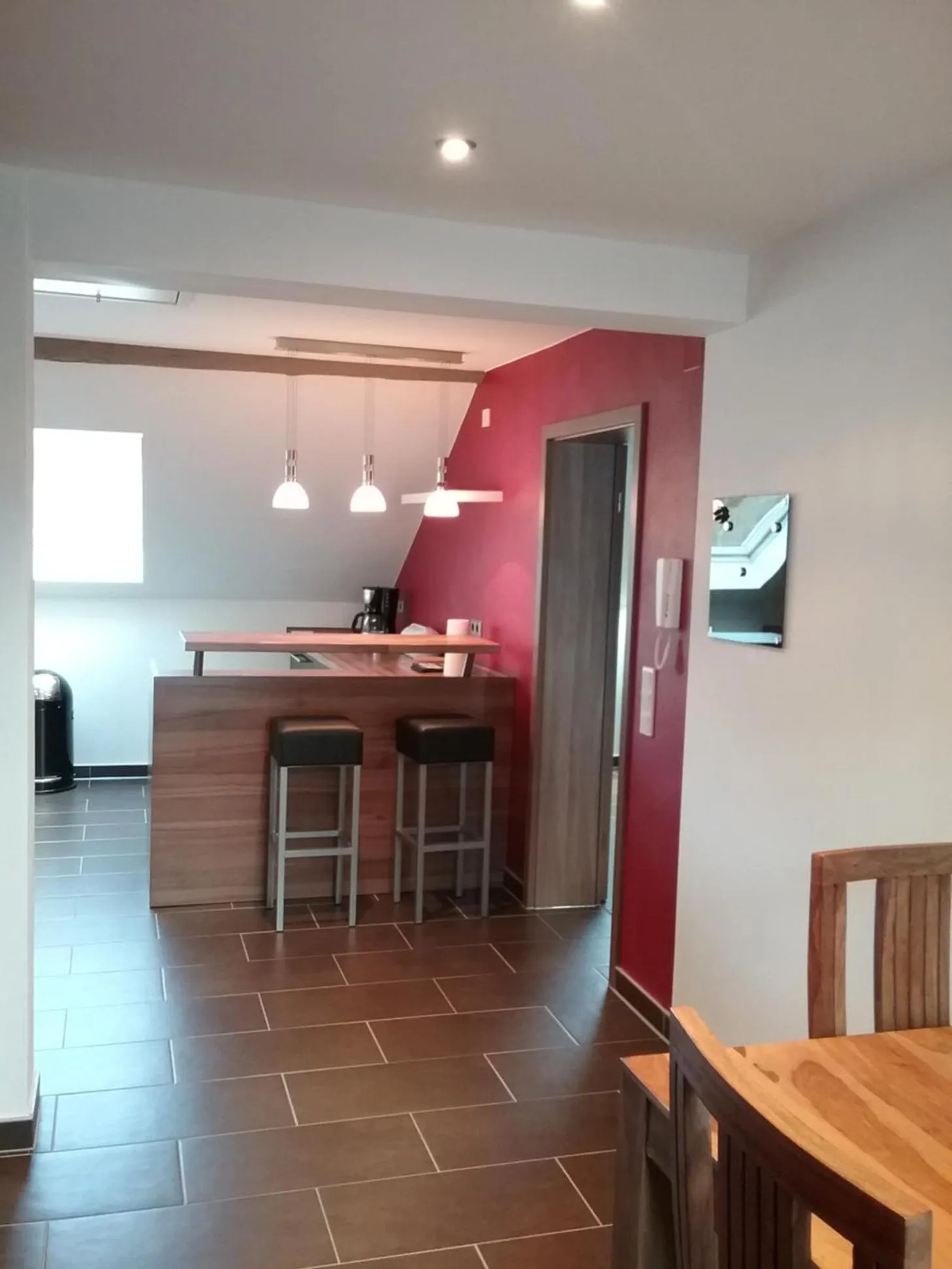 Lounge or bar in Landhaus Warndtwald Dependance