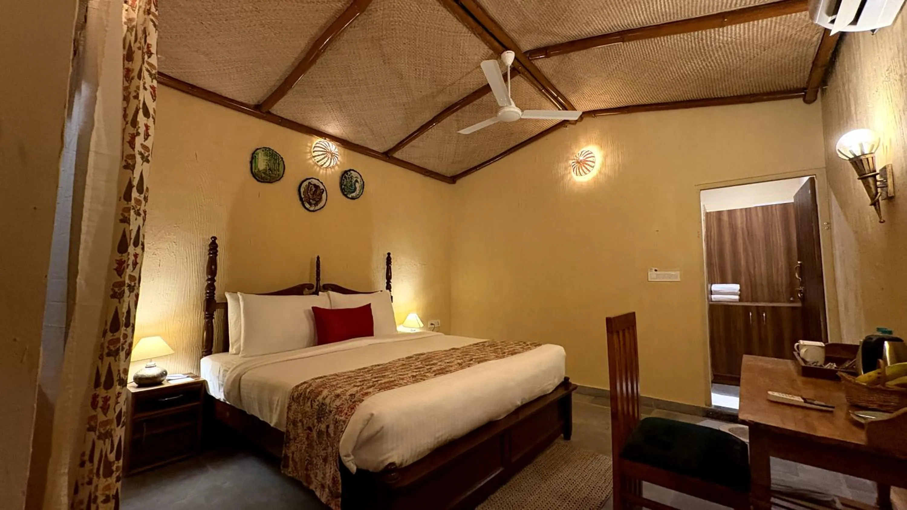 Junior Suite with Pool View - single occupancy in Paridhi Niwas, Ranthambore- near Tiger Safari Zones 1-5