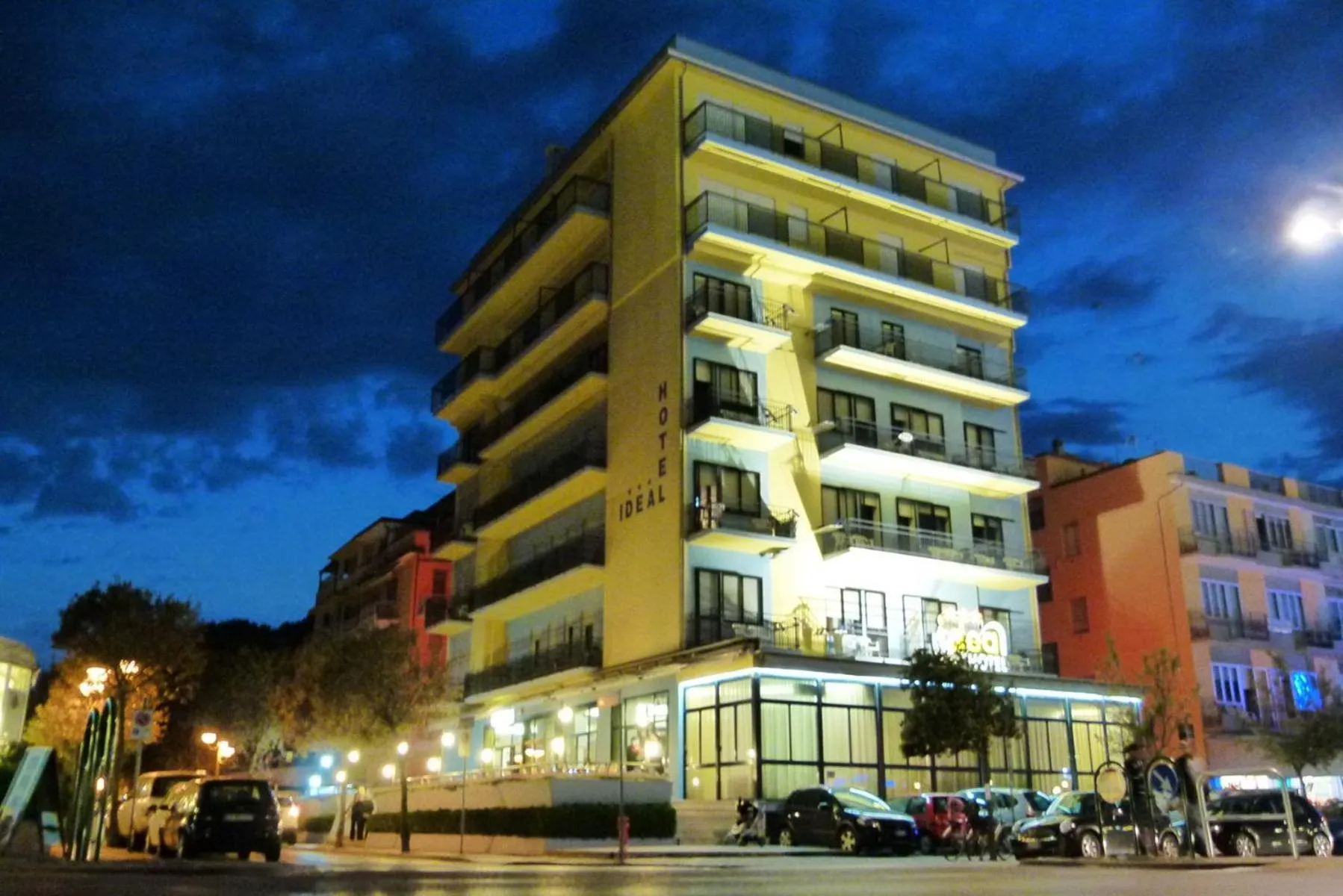 Property building in Hotel Ideal Sottomarina