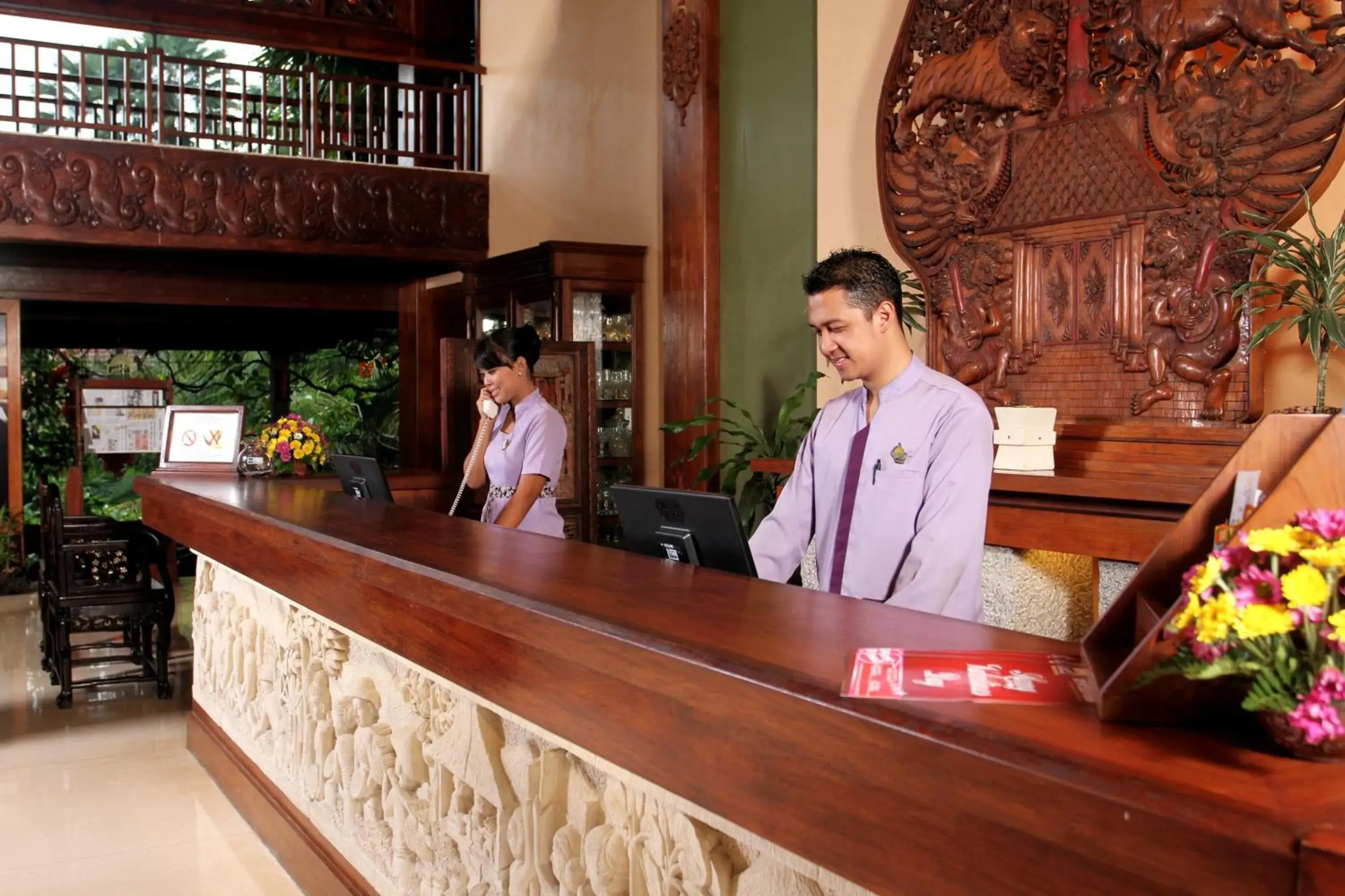 Lobby or reception in Laras Asri Resort & Spa Lobby or reception in Laras Asri Resort & Spa