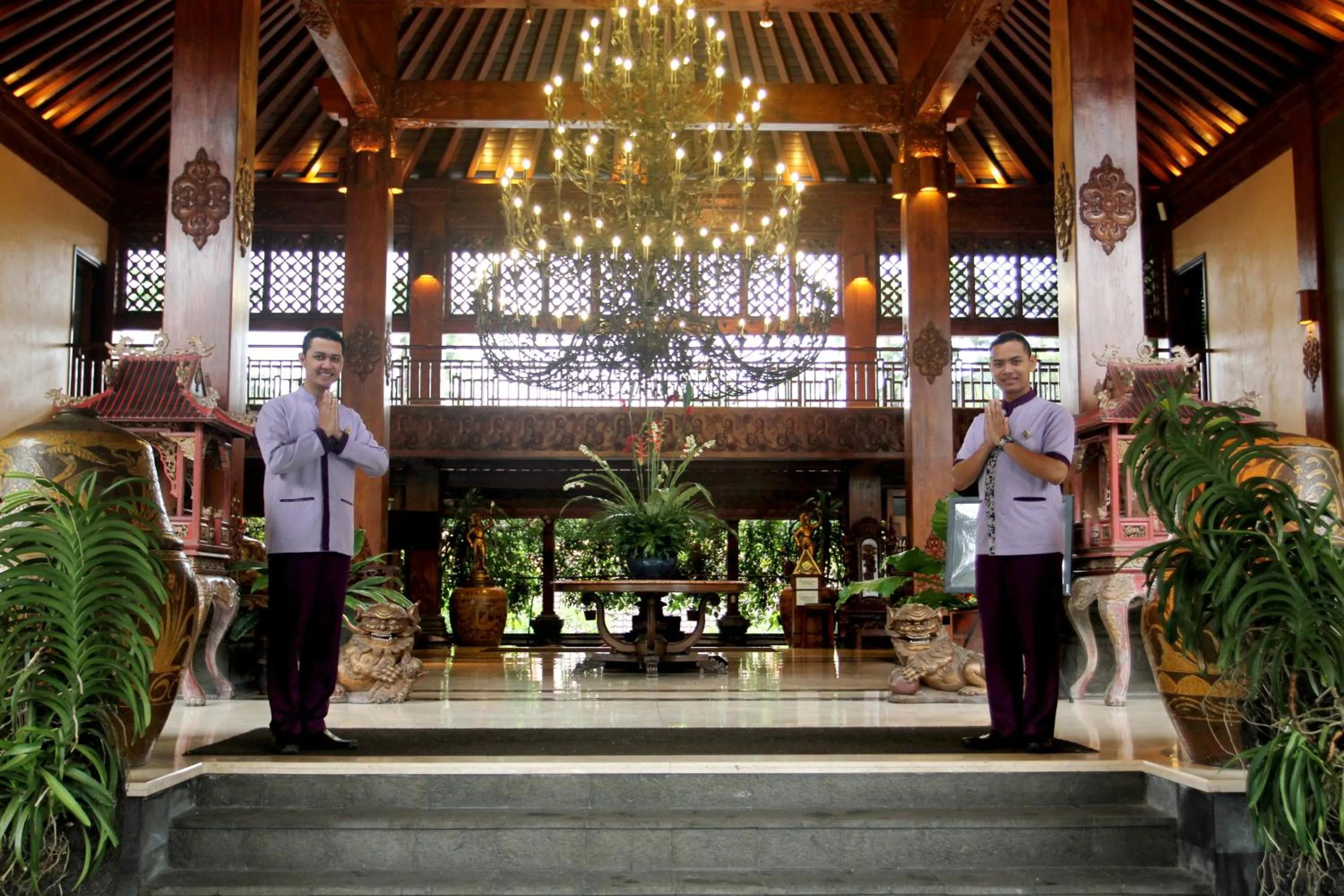 Lobby or reception in Laras Asri Resort & Spa