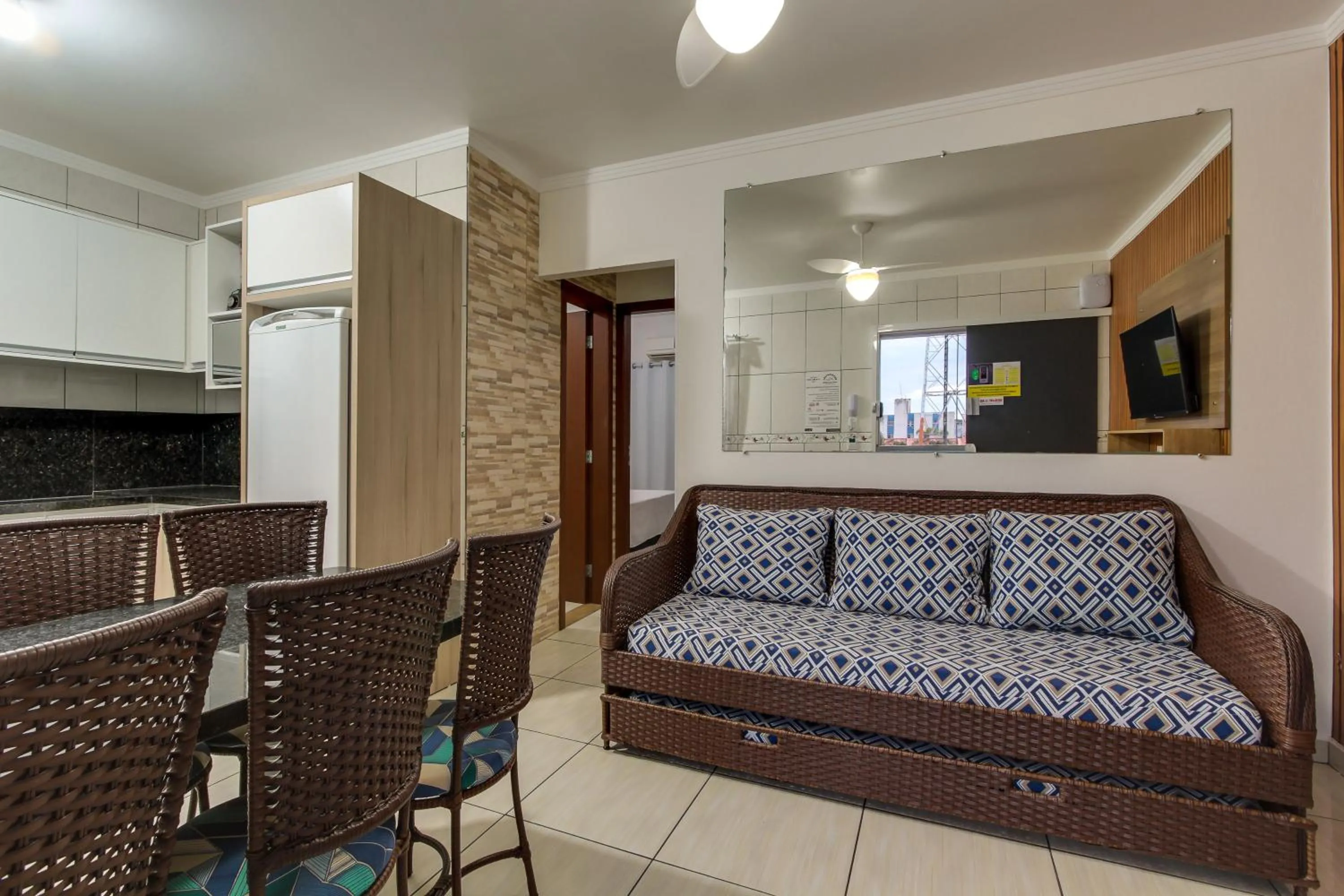 Living room in Flat Gean Guilherme - Canasvieiras