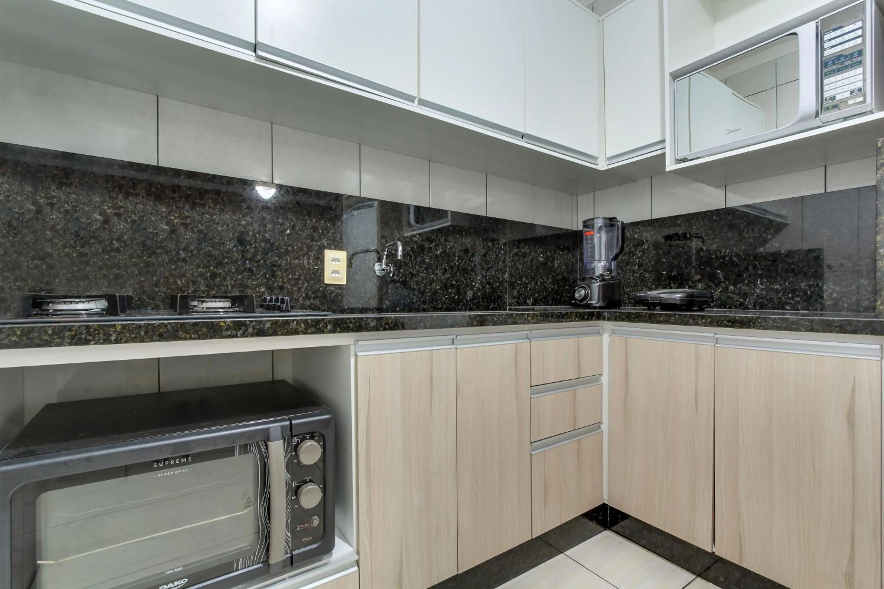 Kitchen or kitchenette in Flat Gean Guilherme - Canasvieiras