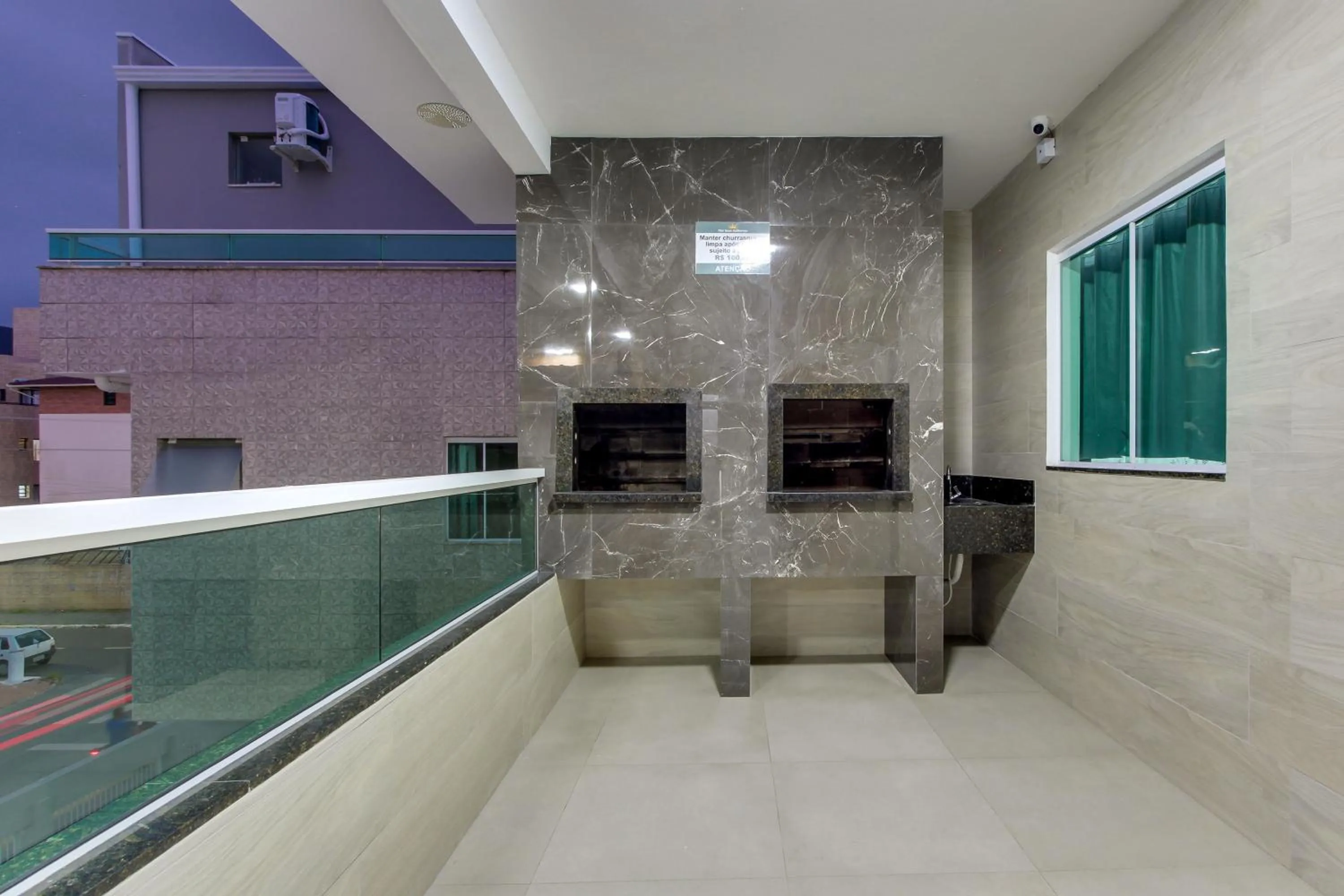 BBQ facilities in Flat Gean Guilherme - Canasvieiras