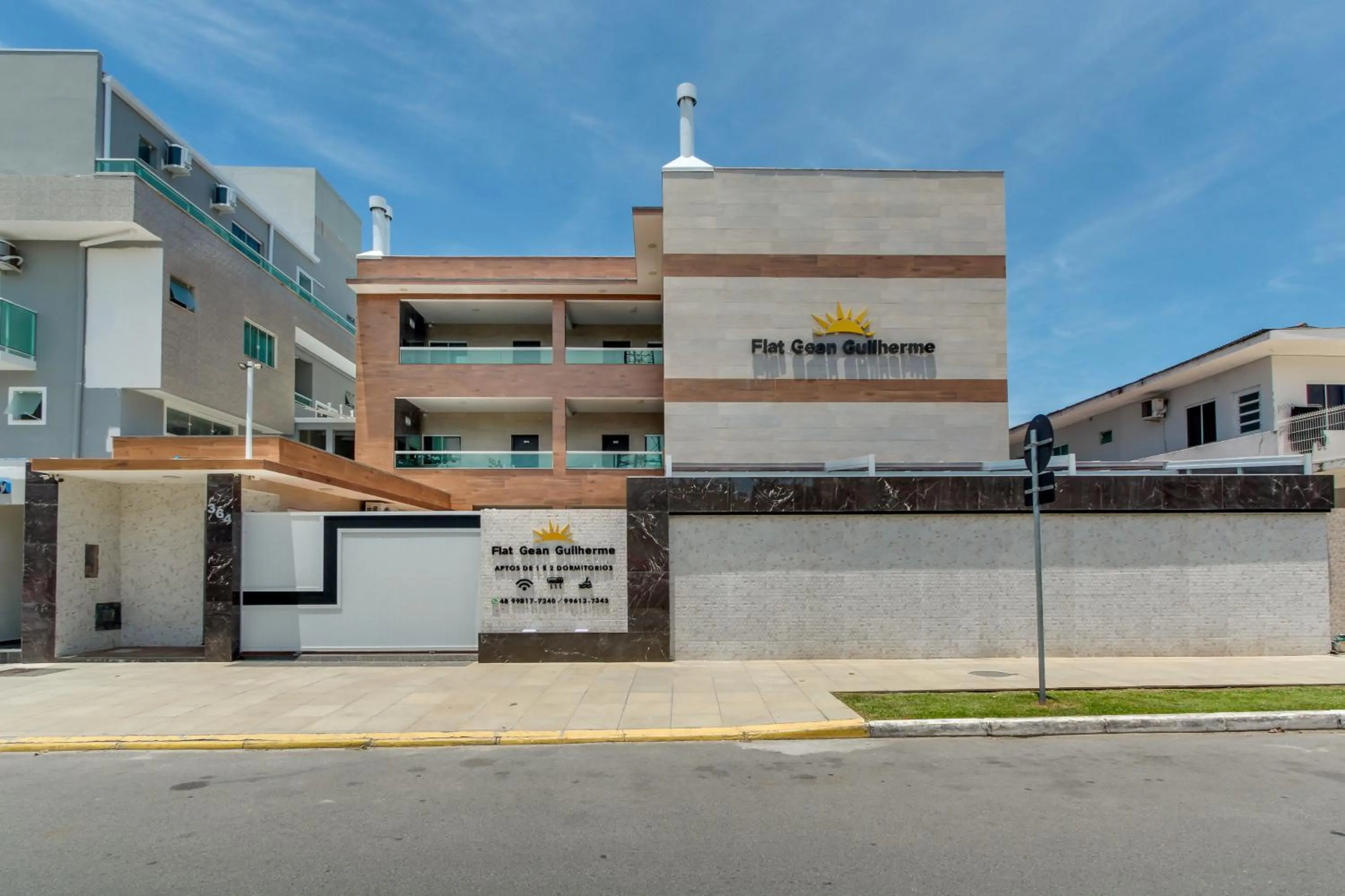 Facade/entrance in Flat Gean Guilherme - Canasvieiras
