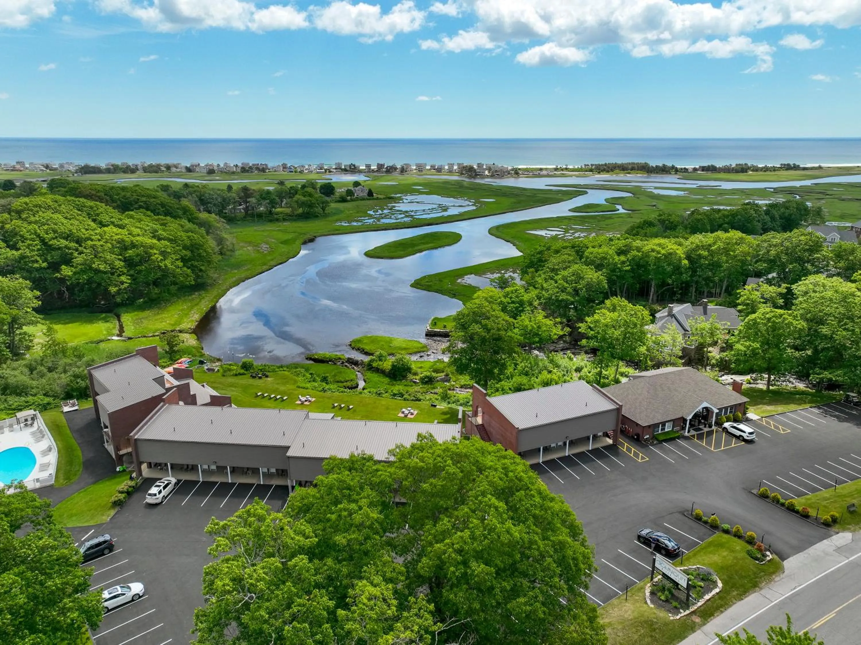 Bird's eye view in Ogunquit River Inn & Suites