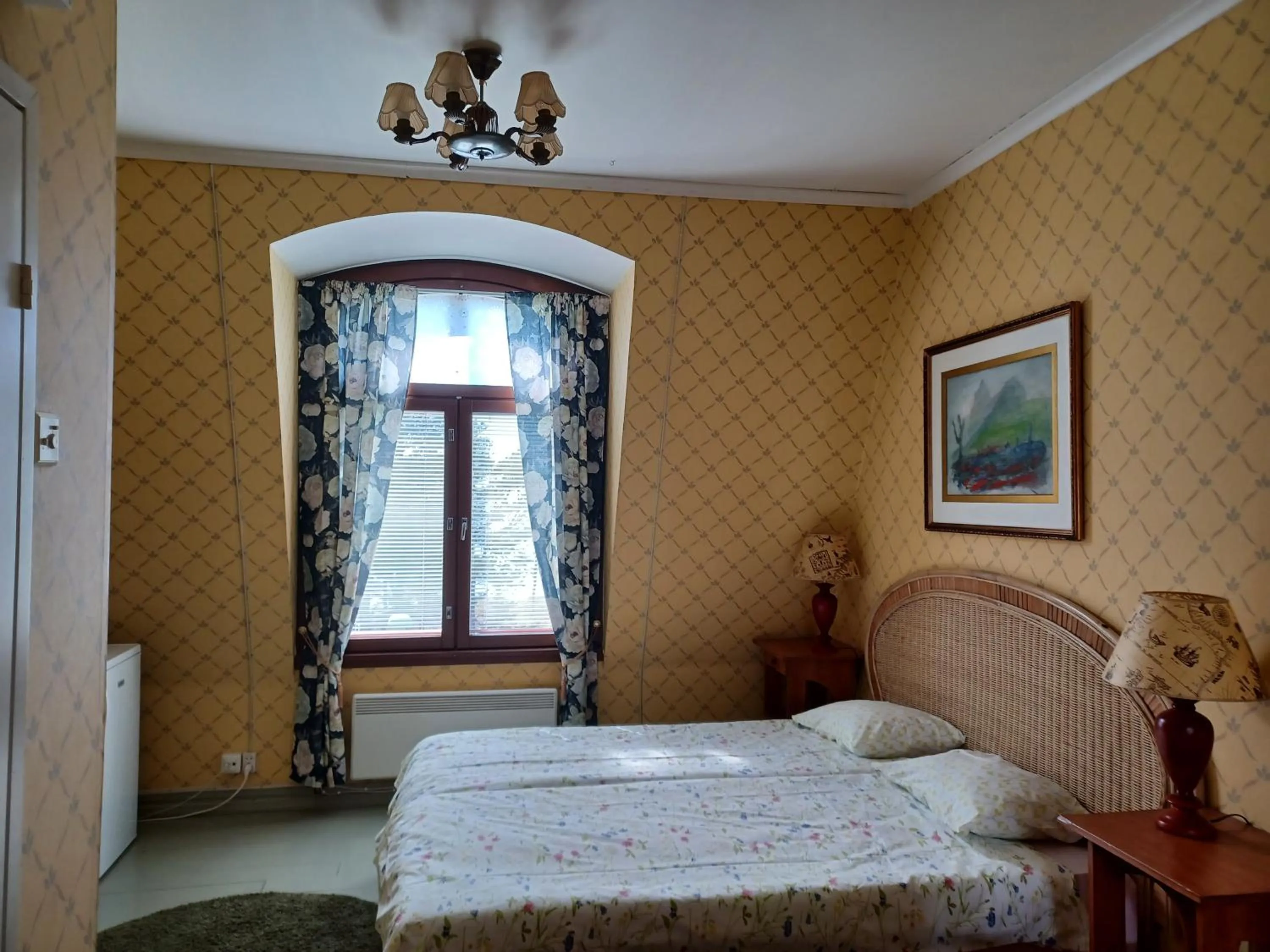 Bed in Mäntyluodon Hotelli