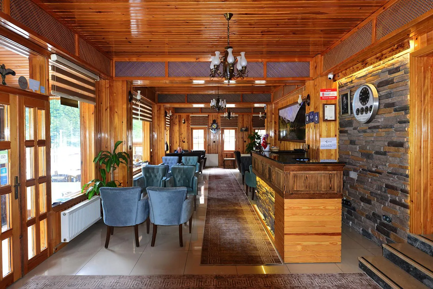 Decorative detail in Goblec Hotel & Bungalow