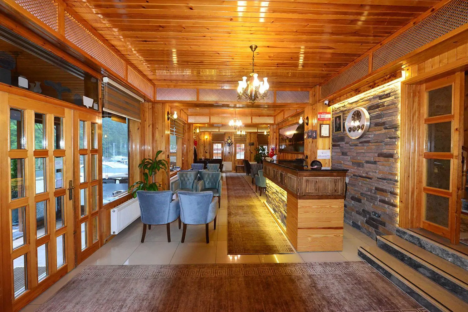 Decorative detail in Goblec Hotel & Bungalow