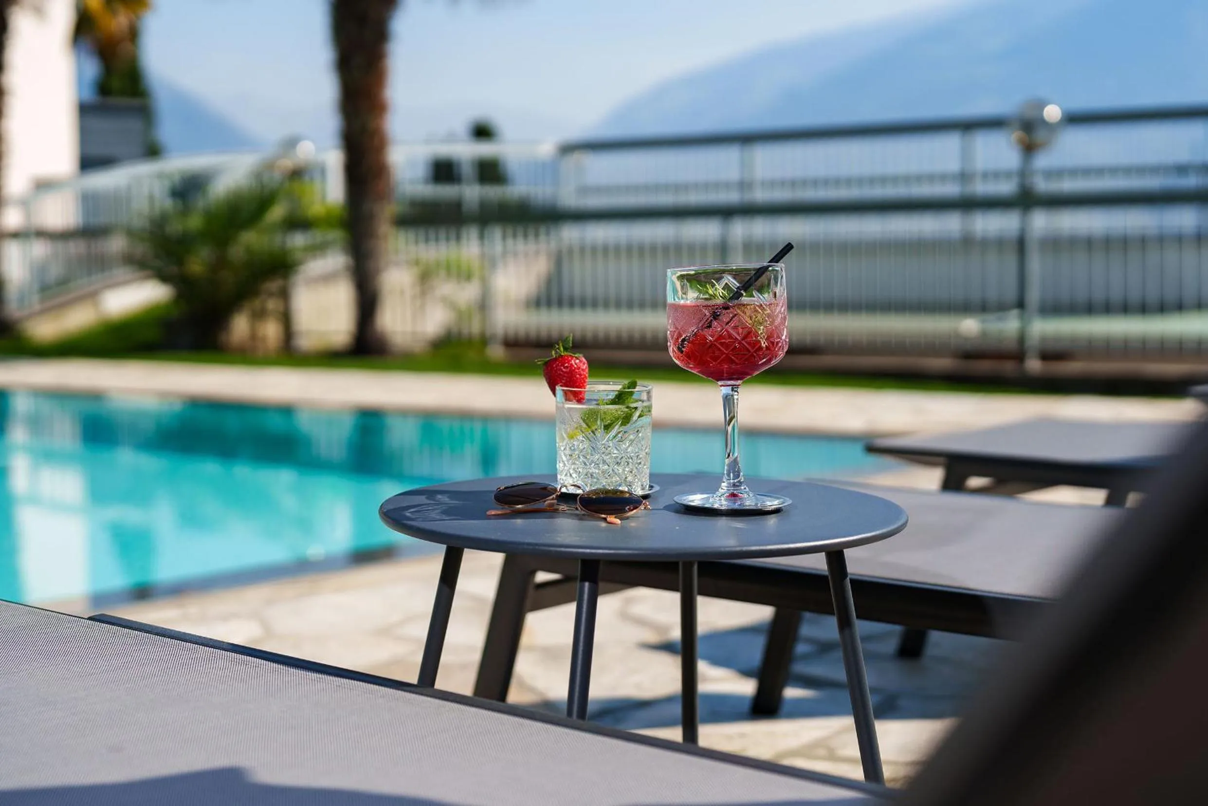 Swimming pool in Hotel Törggelehof