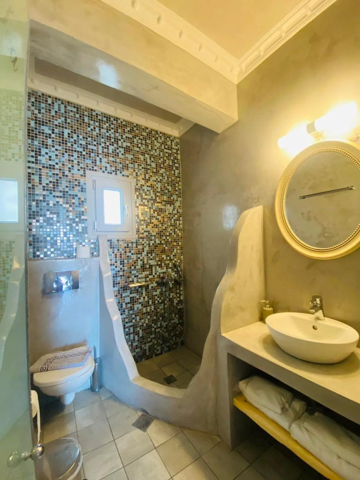 Bathroom in Blue Sea Hotel