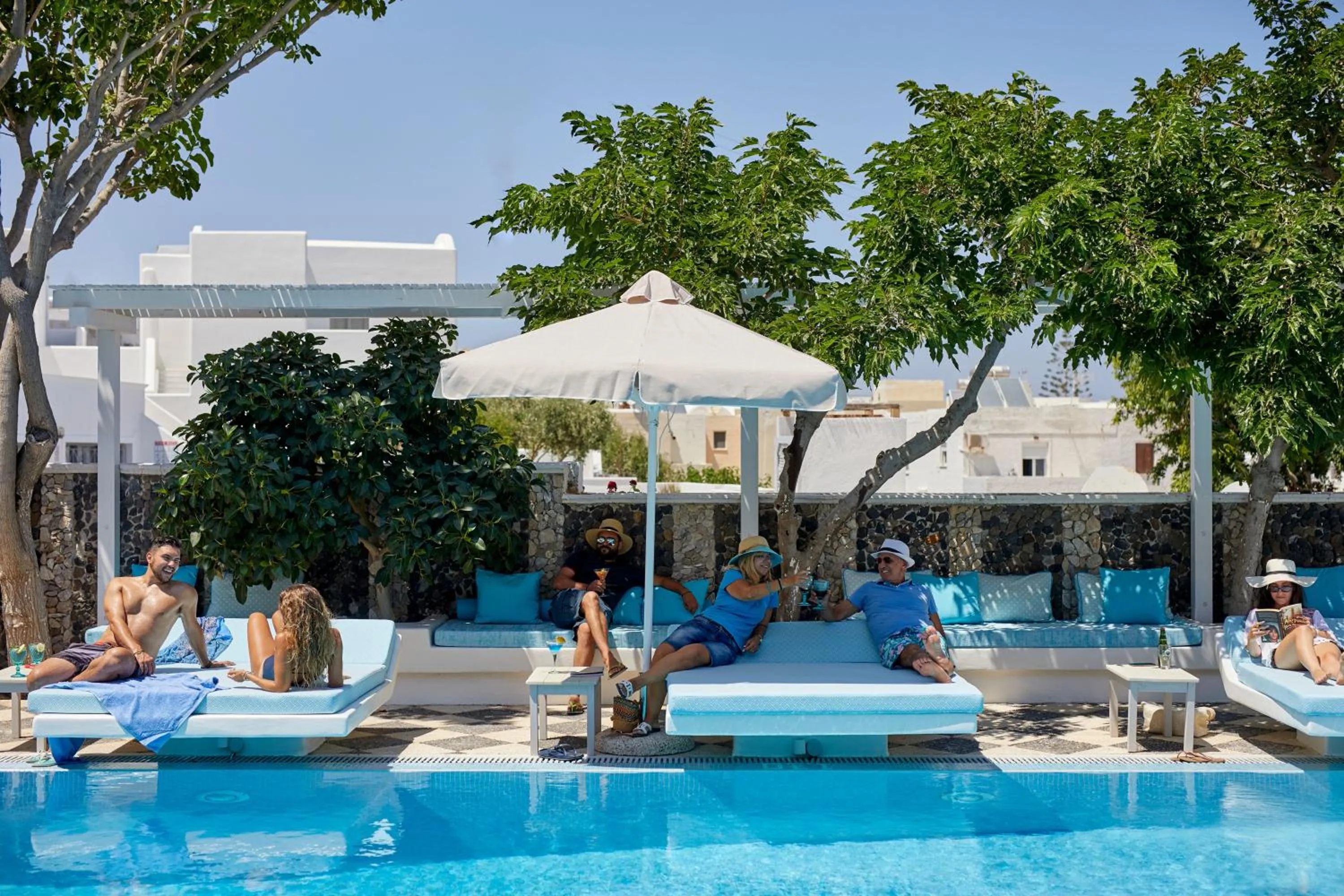 Swimming pool in Blue Sea Hotel