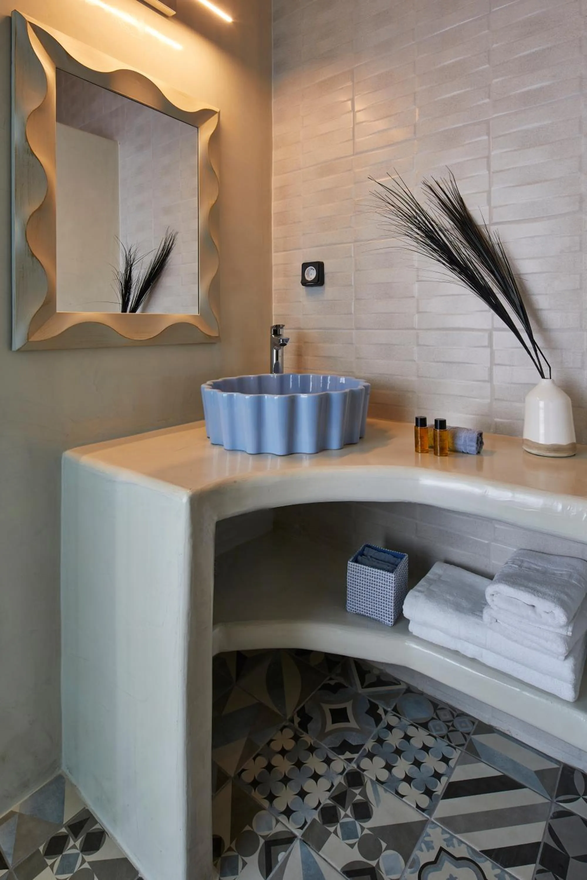 Bathroom in Blue Sea Hotel