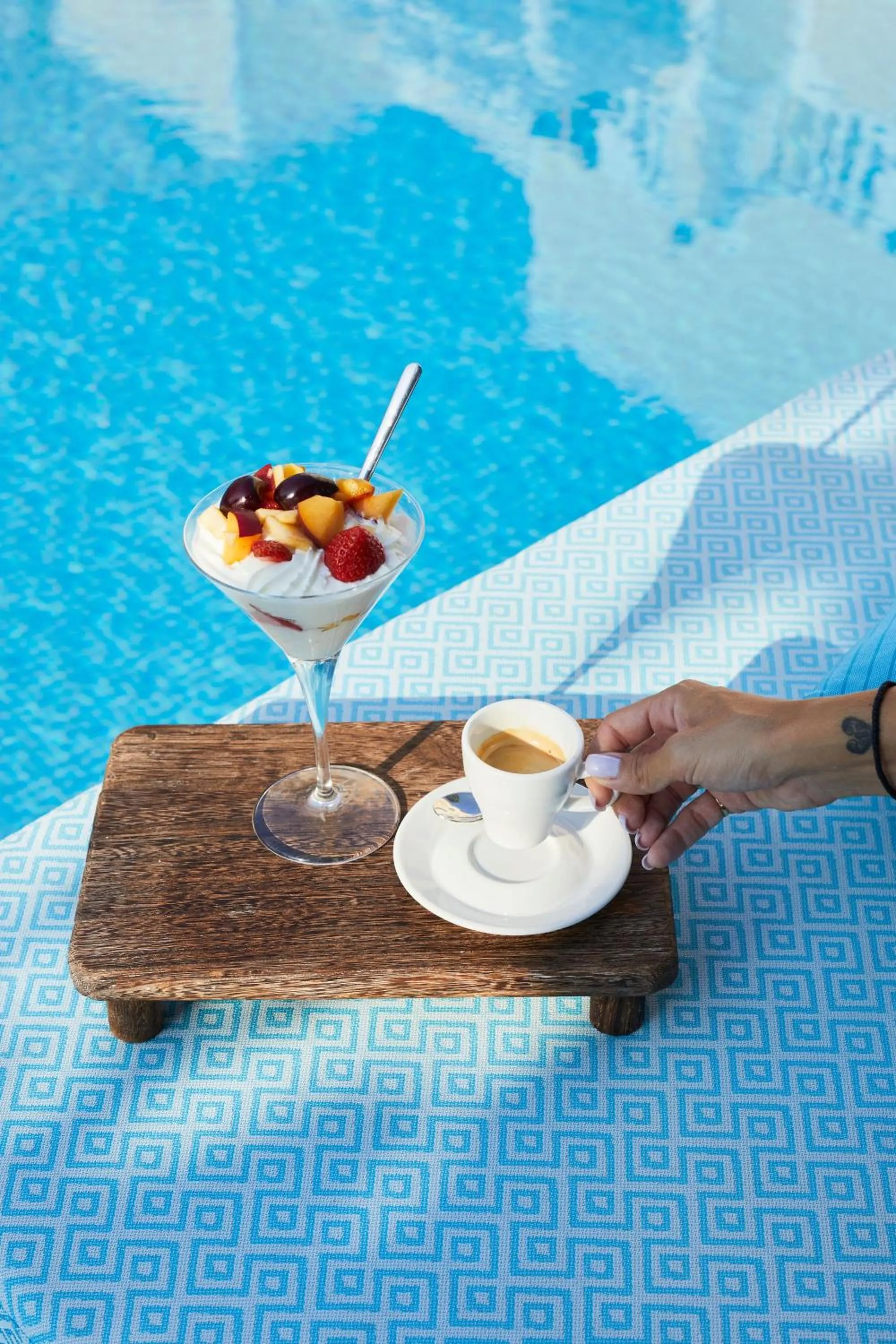 Food in Blue Sea Hotel