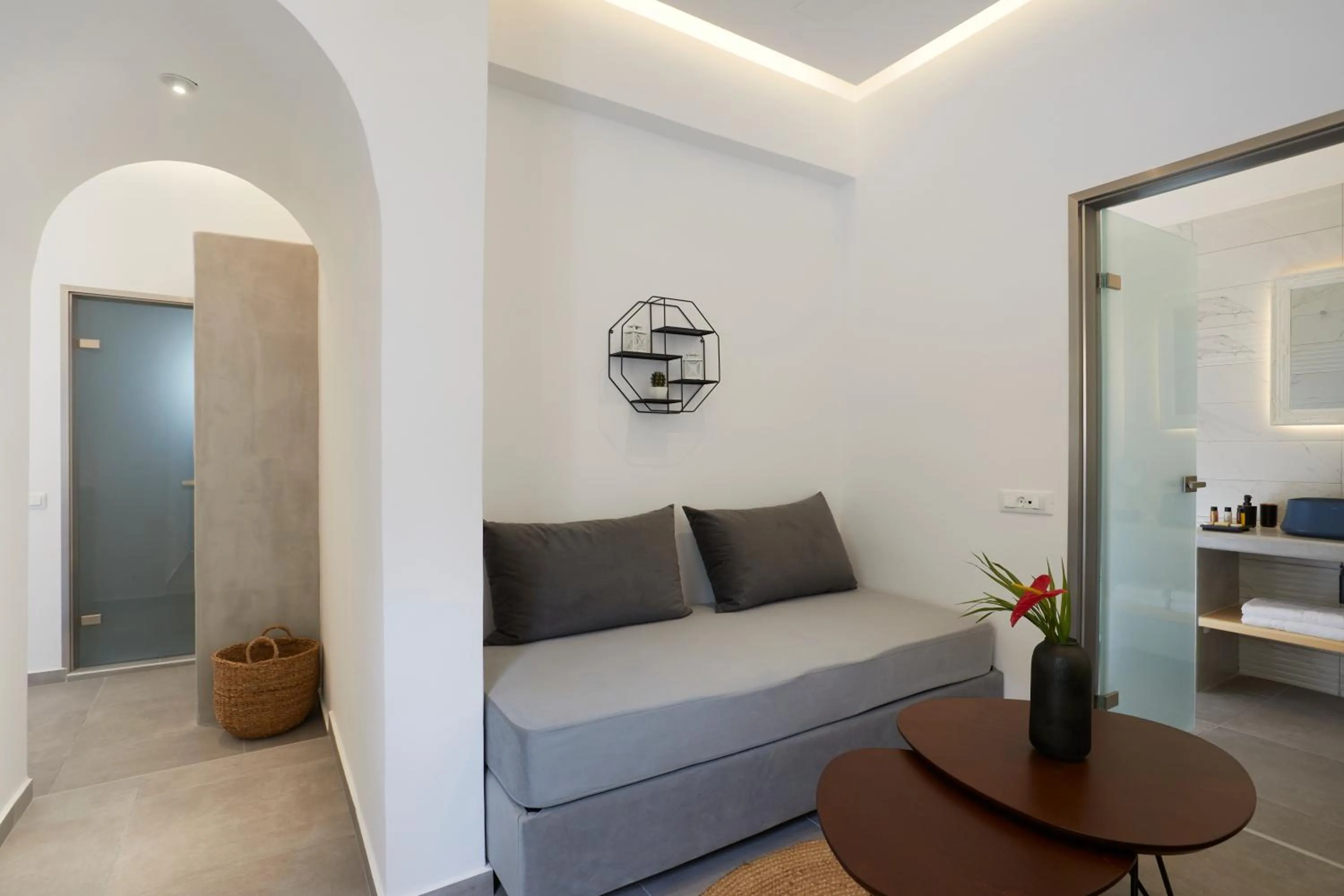 Living room in Blue Sea Hotel