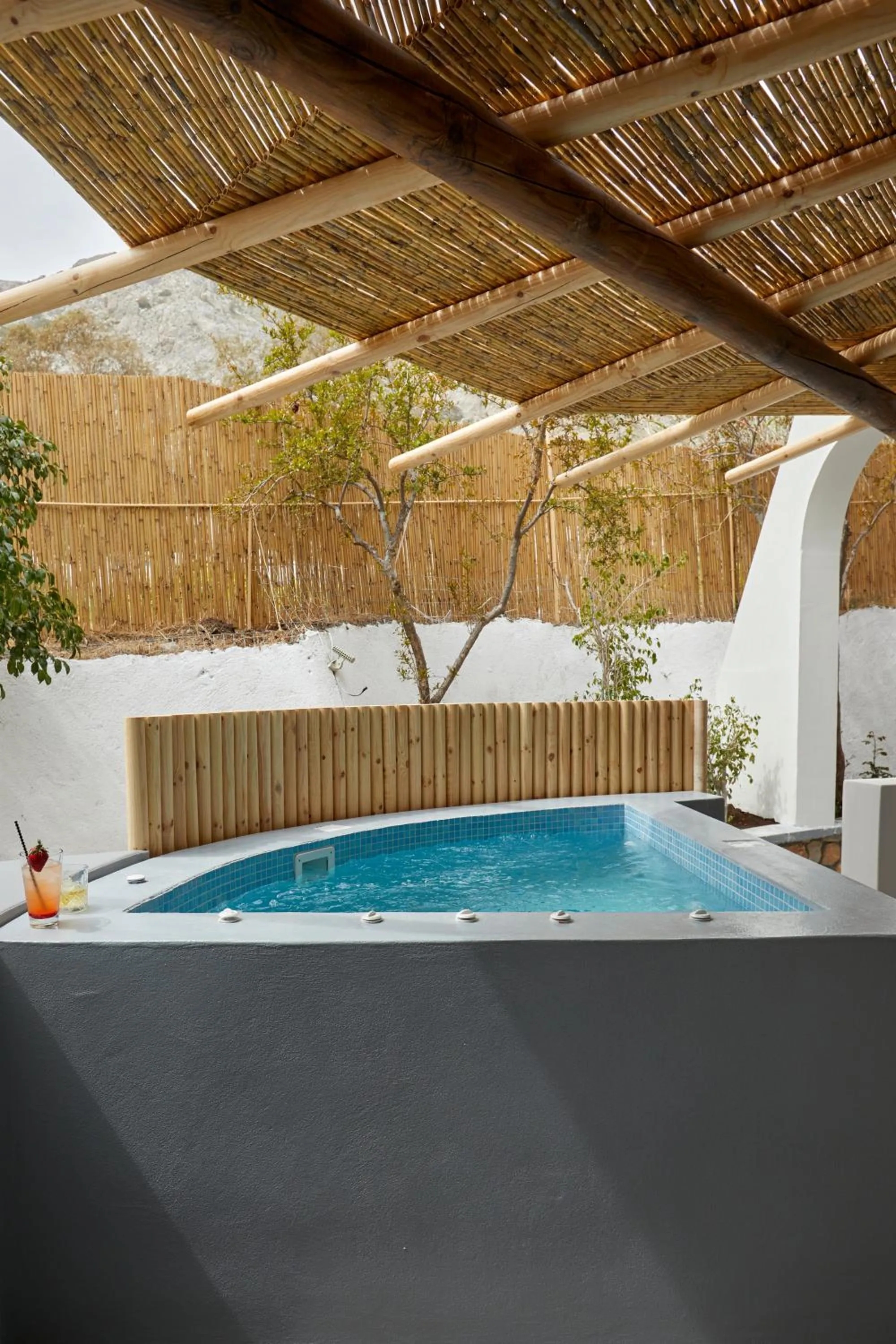 Patio in Blue Sea Hotel