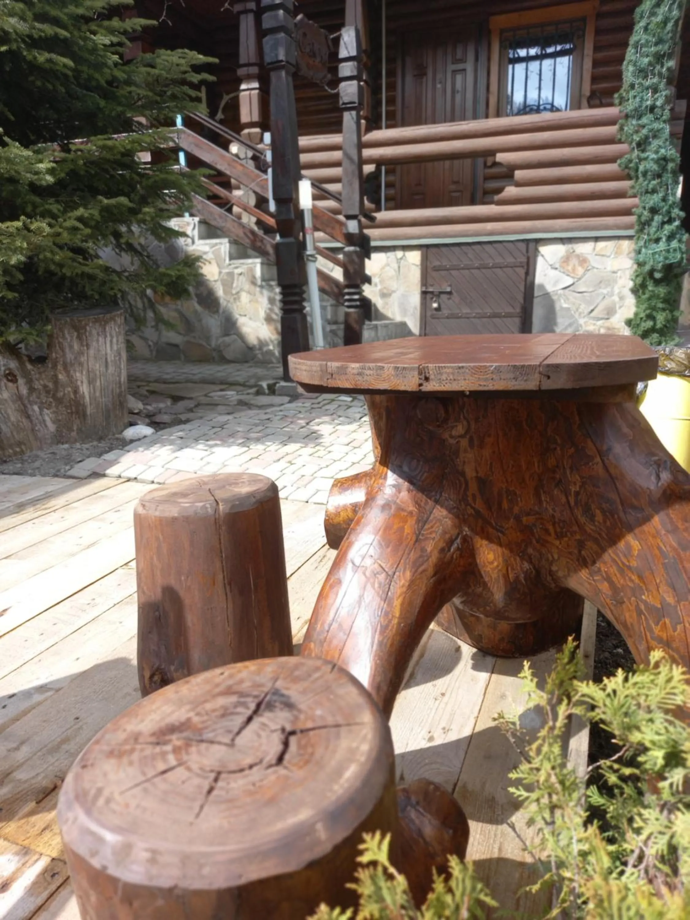 Lounge or bar in Urochyshe Vyshnya